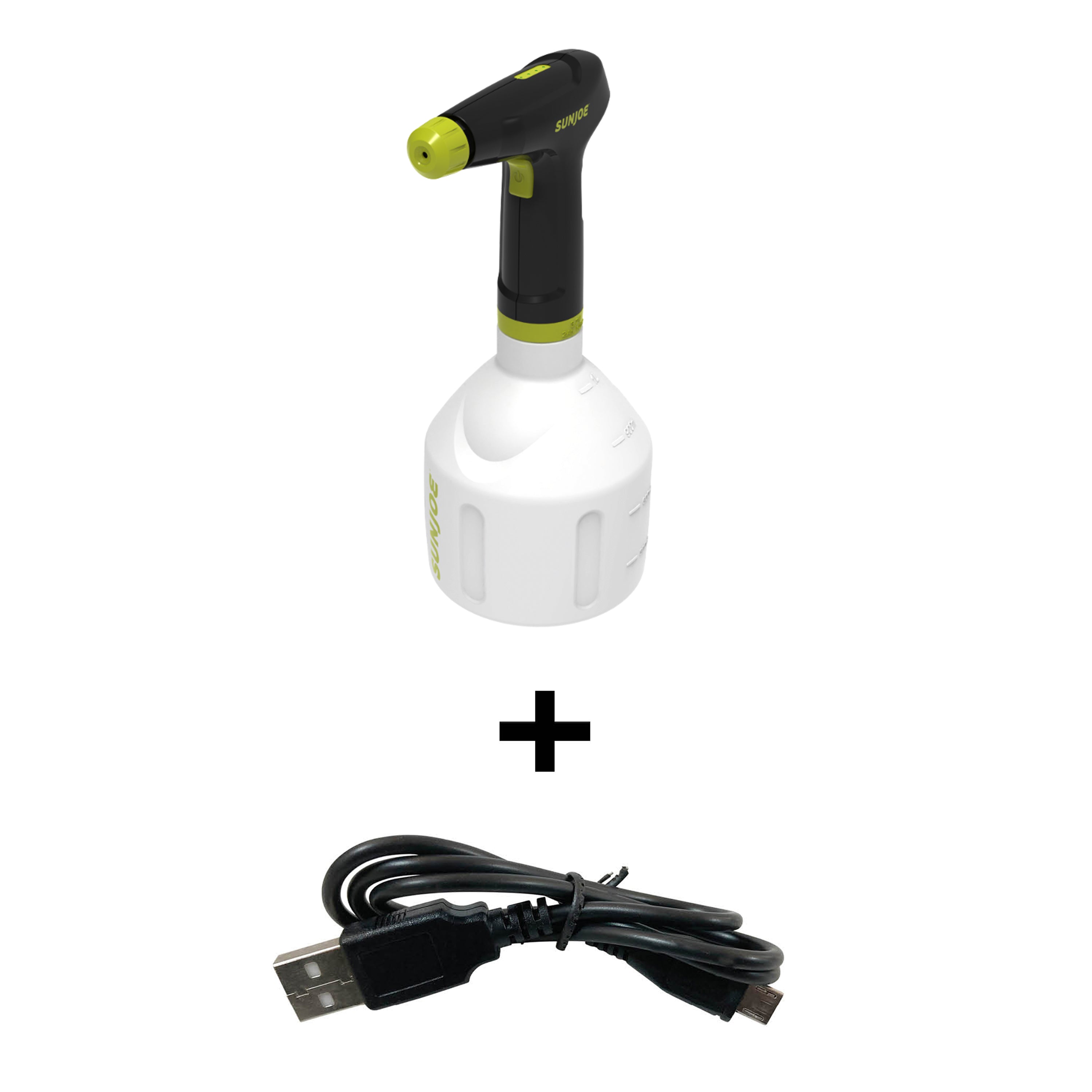 Sun Joe SJ APS 022 Handheld Multi-Purpose Sprayer with Universal USB Charging Cable | 3.7V 1L Battery-Powered Garden Sprayer for Plants, Cleaning & Pest Control | Indoor & Outdoor Use