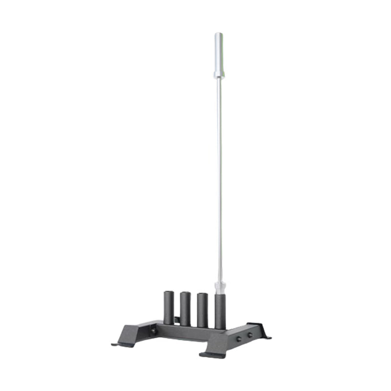DHZ Olympic Bar Rack Storage - Heavy Duty Barbell Holder for Weightlifting Gym Equipment - Perfect for Home Gym & Commercial Fitness Centers