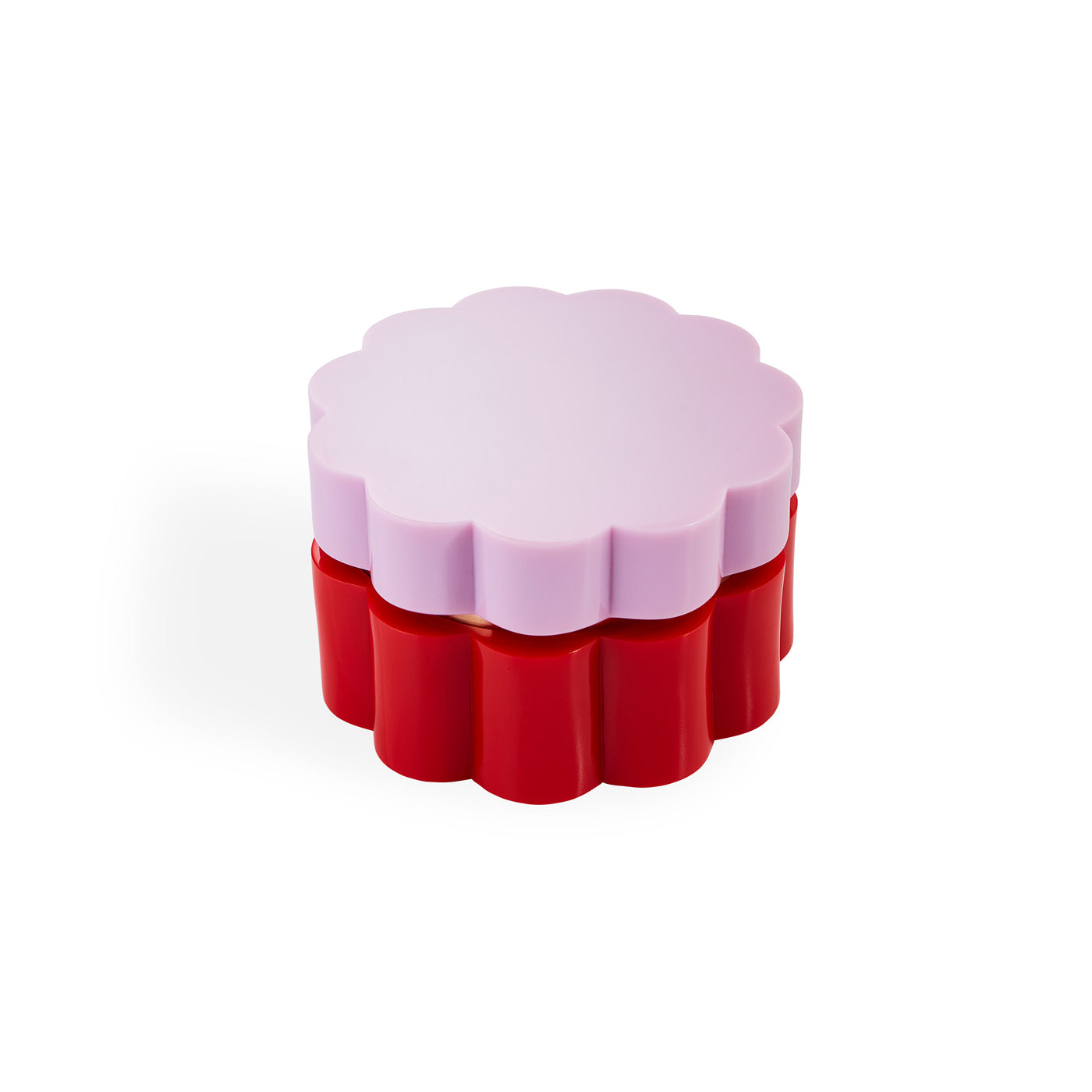 Fleur Small Acrylic Box - Elegant Clear Storage Organizer for Jewelry, Makeup & Office Supplies | Perfect for Home, Vanity & Gift Giving