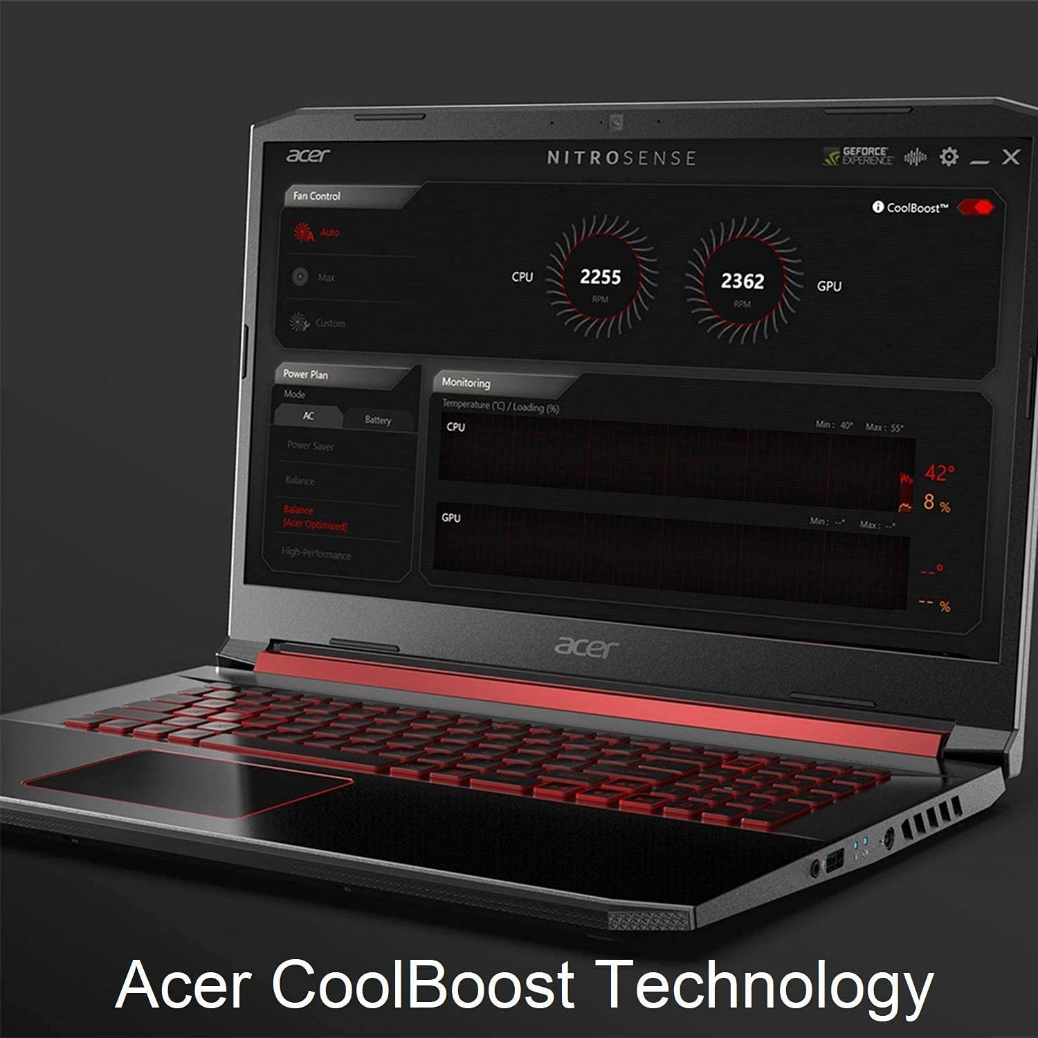 Acer Nitro 5 Gaming Laptop - i5-9300H, GTX 1650, 16GB RAM, 512GB SSD for Ultimate Gaming Performance