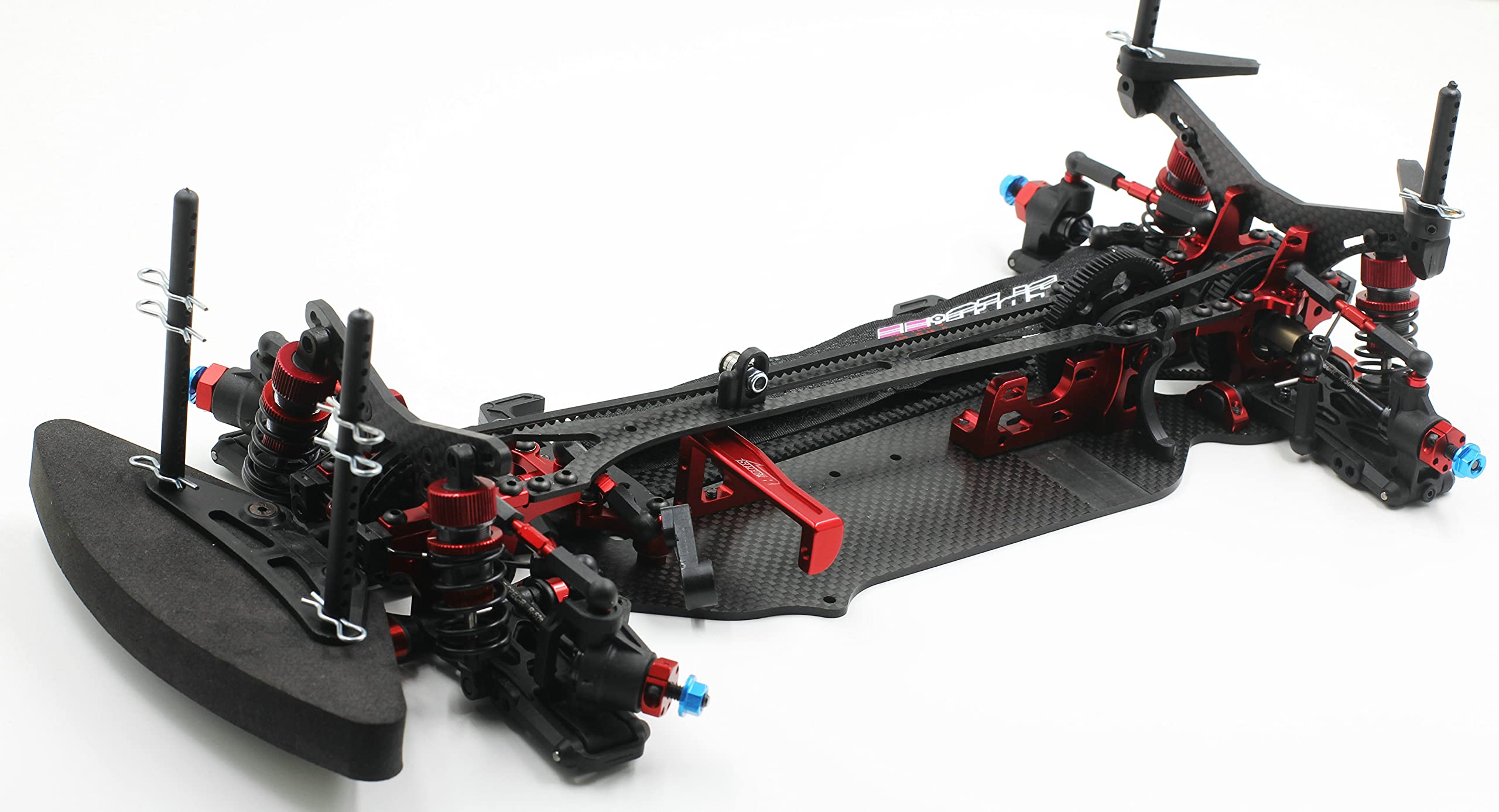 SPEC-R R1 1:10 Scale 4WD Electric RC Touring Car with Carbon Fiber Chassis Frame (Pre-Assembled) - Perfect for Racing, Drifting & Competitive RC Hobbyists