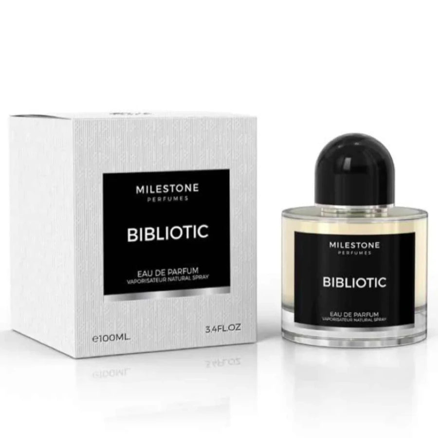 Bibliotic 3.4 oz Eau de Parfum Unisex Fragrance - Perfect for Daily Wear, Date Nights & Special Occasions