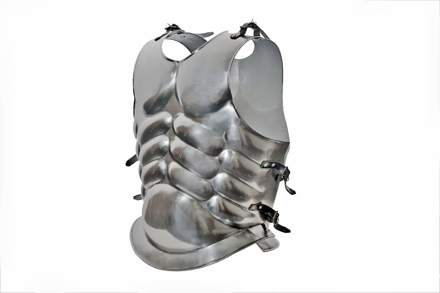 SZCO Supplies Premium Adult Muscular Cuirass - High-Quality Leather Armor for LARP, Cosplay & Renaissance Fairs - Perfect for Medieval Reenactments & Fantasy Costumes