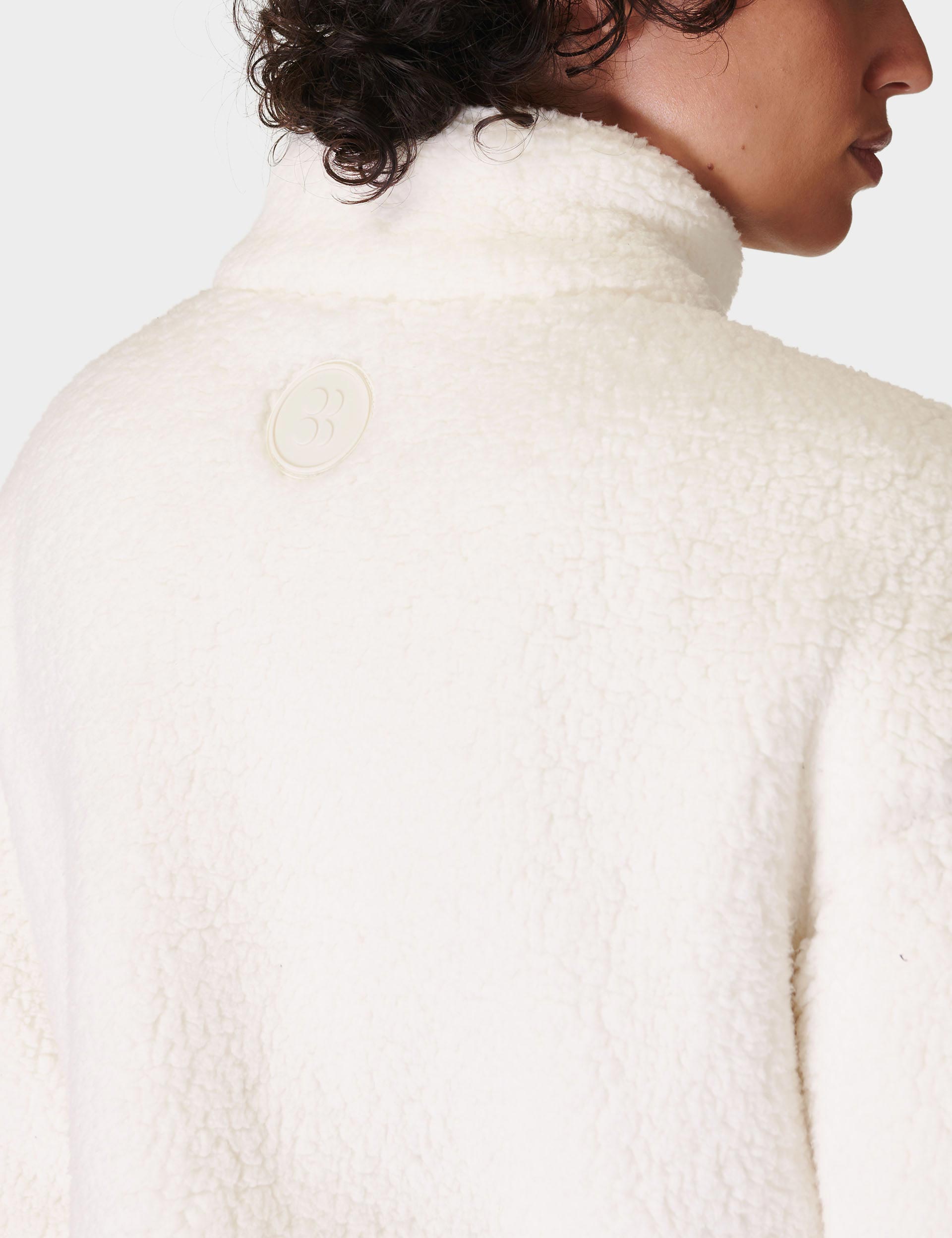Canyon Fleece Zip Up Hoodie - Soft & Cozy Women's Pullover Sweatshirt | Lily White | Perfect for Casual Wear, Outdoor Activities & Lounge