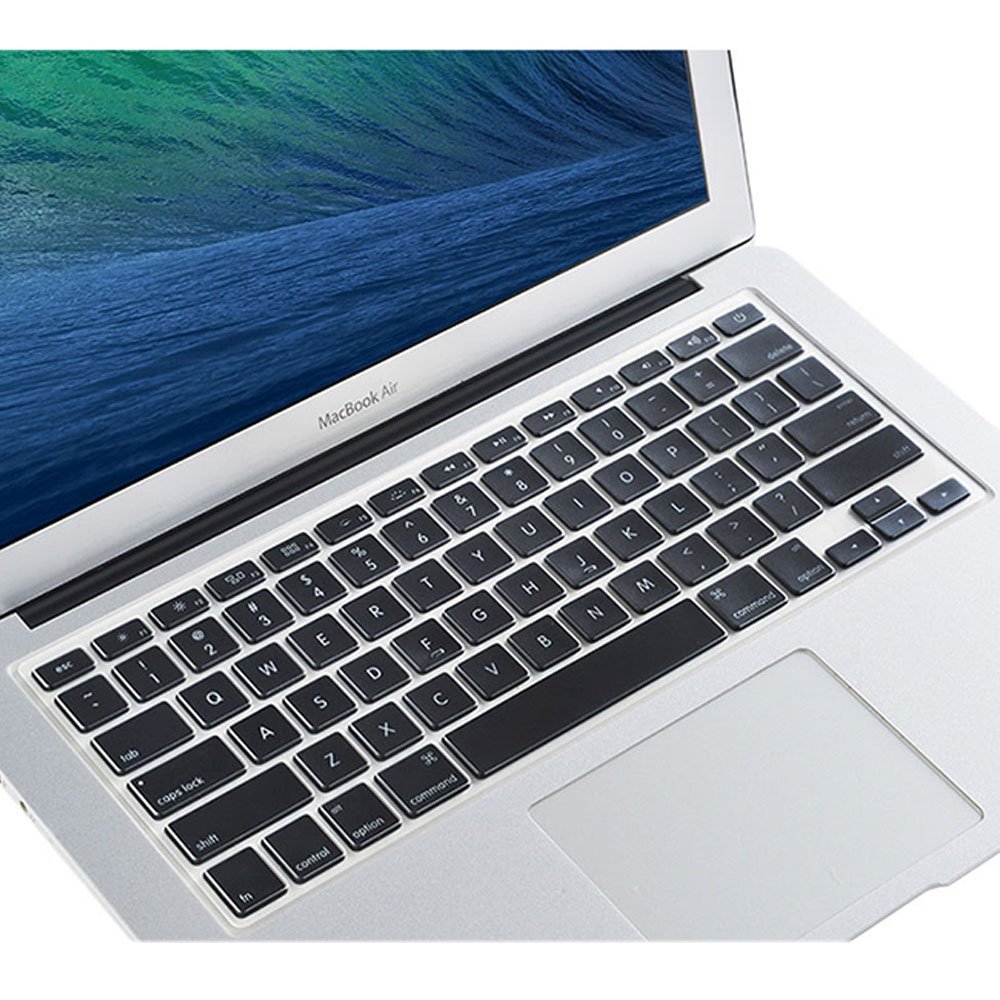 Ultra Thin Keyboard Cover Protector for MacBook Pro 13/15 inch & MacBook Air 13 inch - Clear Soft Apple Keyboard Skin | Perfect for Work, Travel & Home Office Use