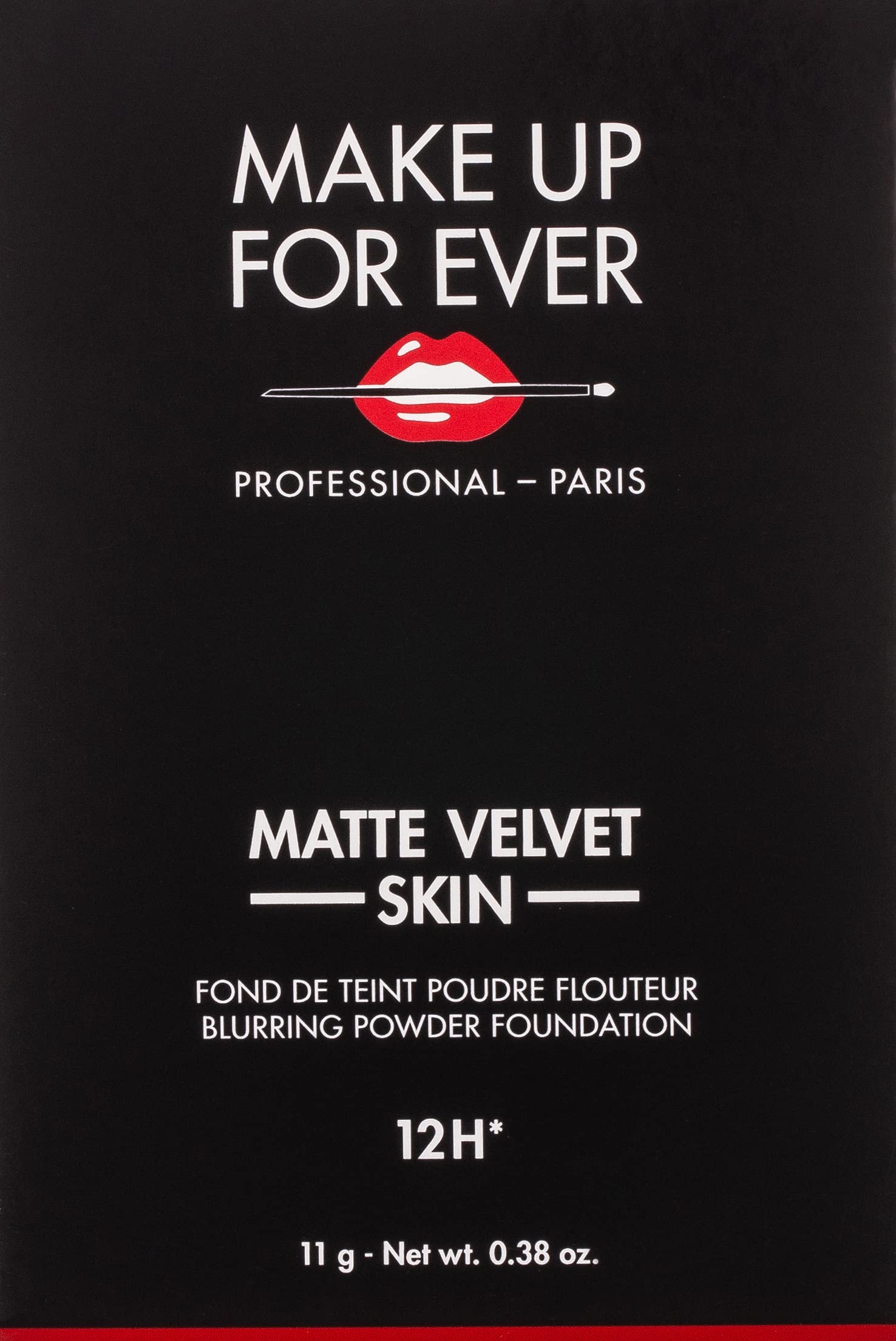 Make Up For Ever Matte Velvet Skin Blurring Powder Foundation - #R260 Pink Beige | Full Coverage, Oil Control & Pore Minimizing | Perfect for Oily Skin & Everyday Wear