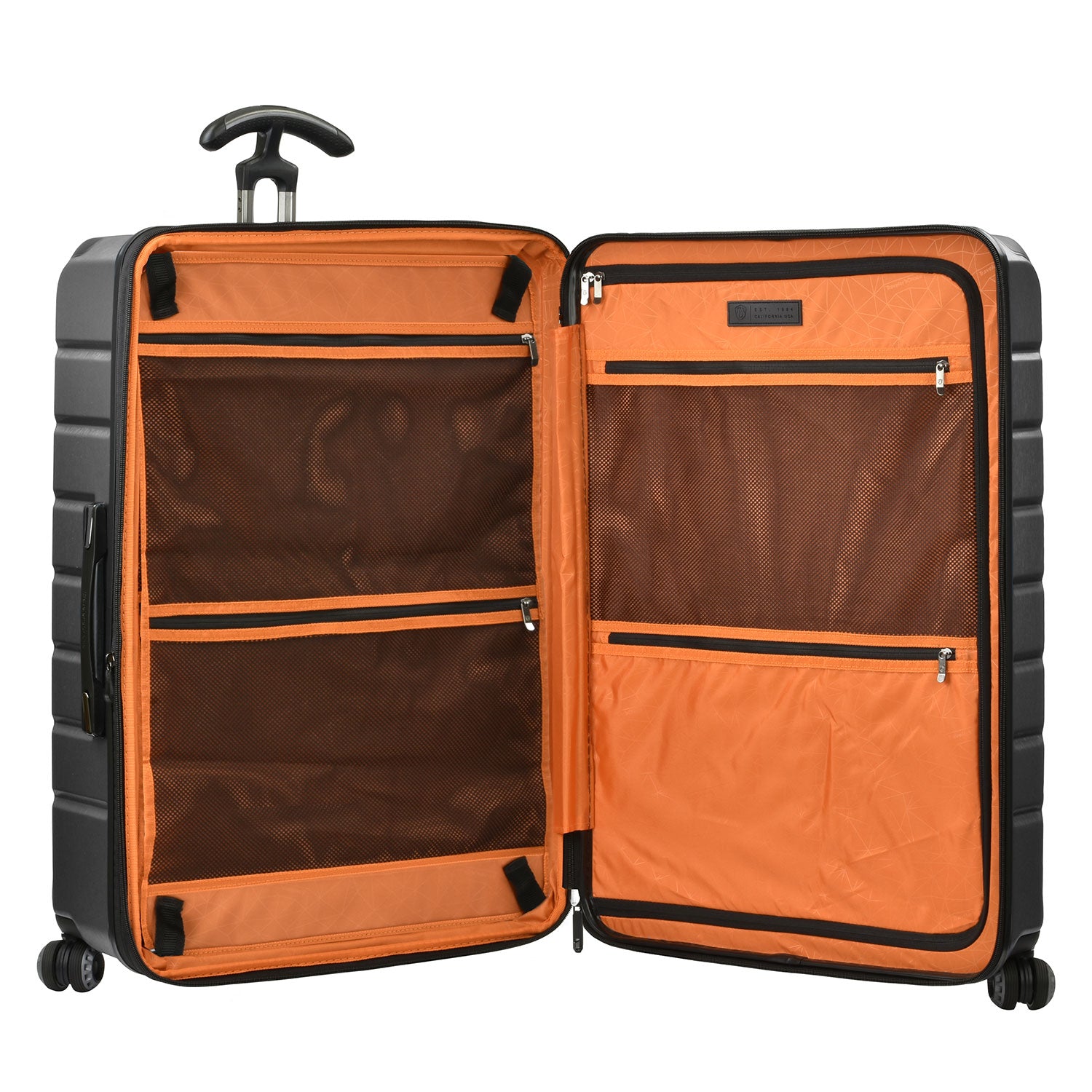 Silverwood II Large Checked Luggage - Durable Spinner Suitcase with TSA Lock for Travel & Business Trips | Perfect for Airplane Carry-On & International Vacations