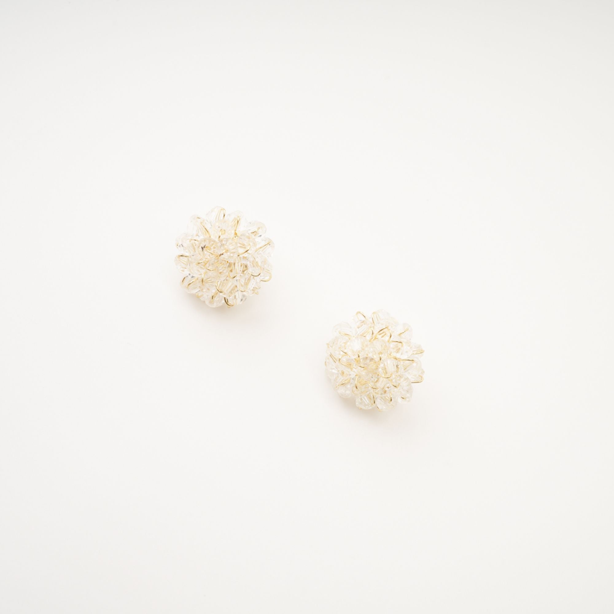Beaded Flower Stud Earrings for Women - Handmade Boho Floral Jewelry - Perfect for Weddings, Parties & Everyday Wear