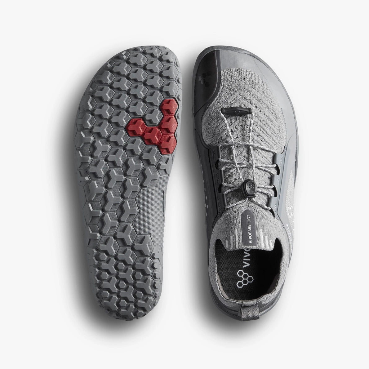 Vivobarefoot Women's Primus Trail Knit FG - Barefoot Trail Running Shoes for Women | Lightweight & Flexible Hiking Shoes for Outdoor Adventures