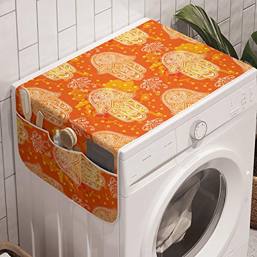 Orange Yellow and White