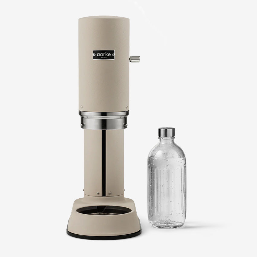 Aarke Sparkling Water Carbonator Pro - Premium Home Soda Maker for Refreshing Sparkling Water & Carbonated Drinks | Perfect for Kitchen, Office & Entertaining