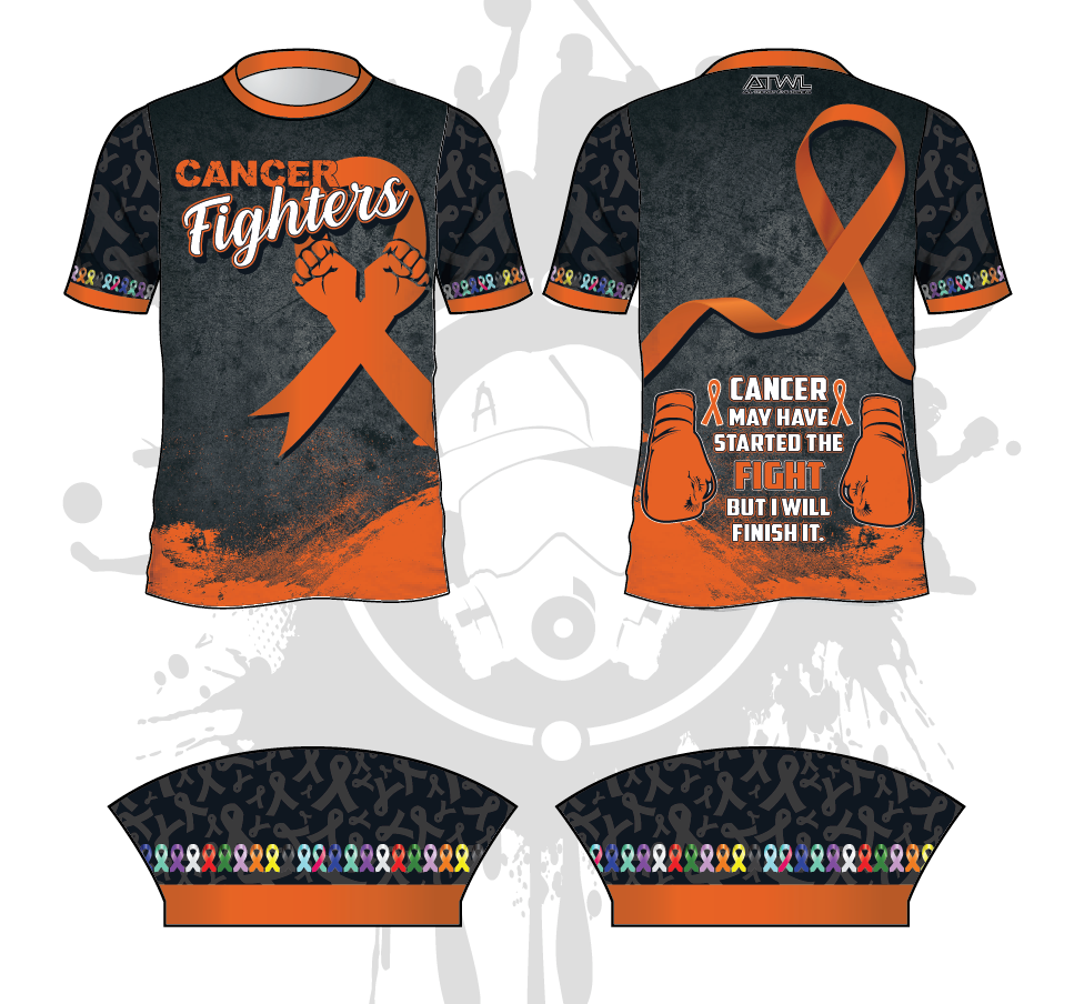 Cancer Fighters Men's Baseball Jersey - Comfortable & Durable Team Apparel for Baseball Games, Fundraisers & Awareness Events