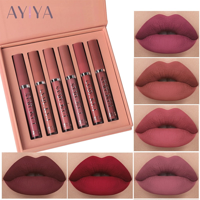 Velvet Matte Liquid Lipstick - Long Lasting, Highly Pigmented, Non-Drying - Perfect for Date Night, Parties & Everyday Wear