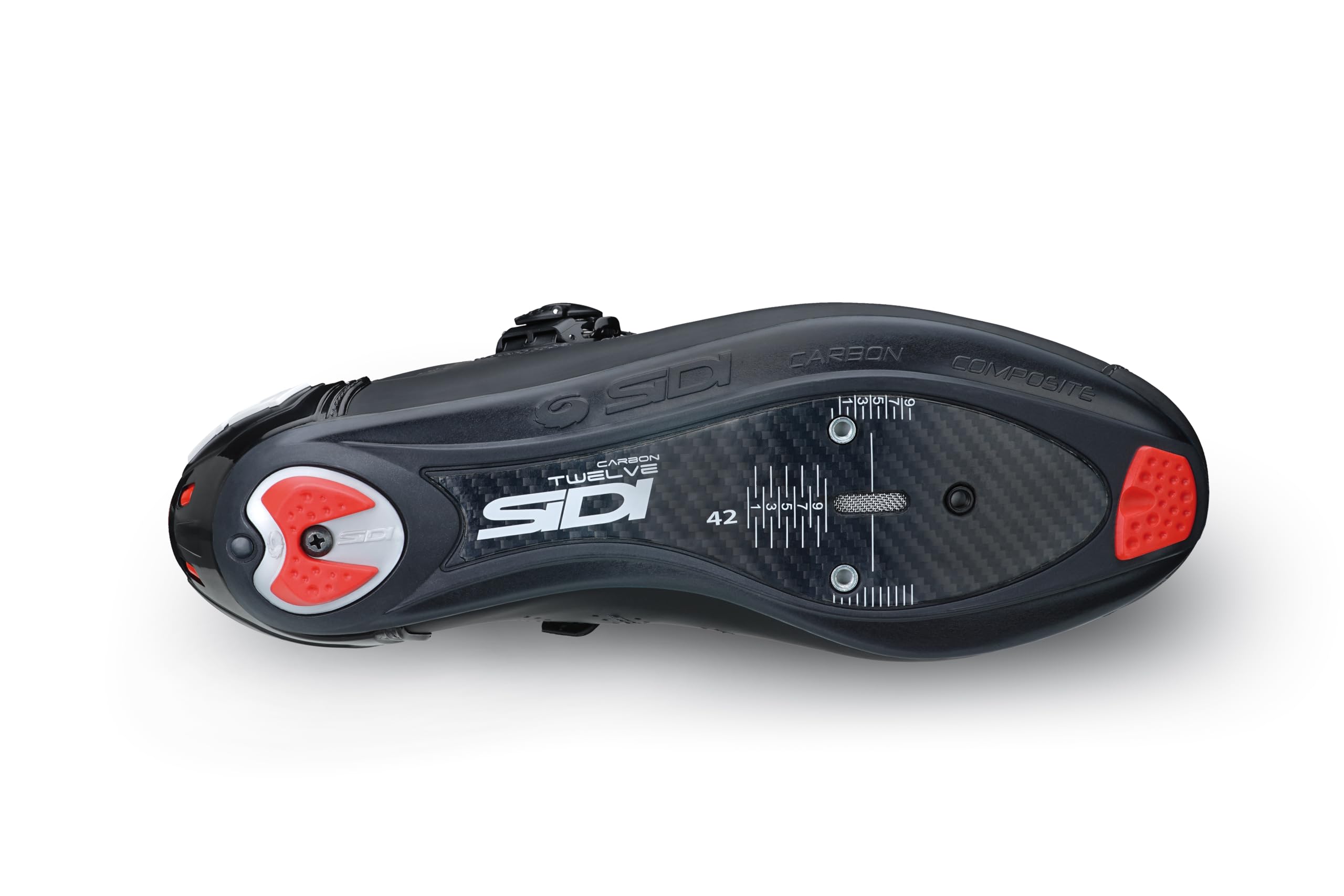 SIDI ERGO 5 MEGA Men's Professional Road Cycling Shoes - Carbon Composite 20 Sole, Integrated Heel & Innovative Closure System | Perfect for Competitive Road Biking & Endurance Training