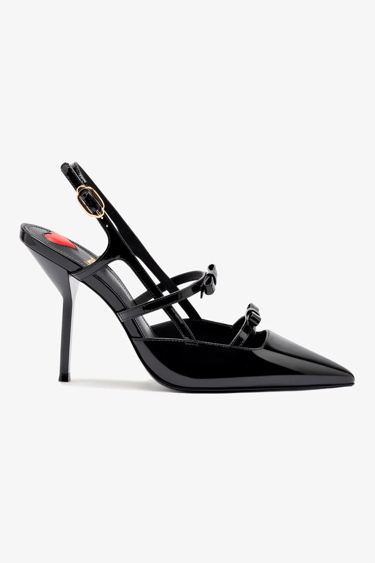 Brooks Women's Pump Shoes in Black Patent Leather - Stylish & Comfortable Heels for Work, Office & Formal Occasions