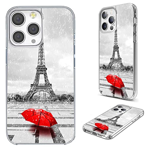 A Eiffel tower in the rain