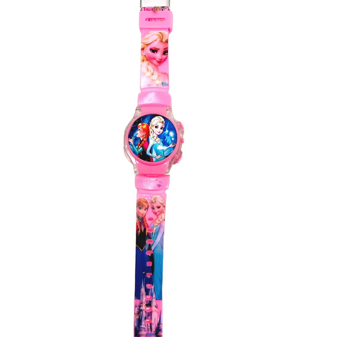ZOVUTA Titox Cartoon Printed Kids Musical Watch for Boys and Girls - Waterproof Digital Watch with Alarm & LED Light - Perfect for School, Playtime & Birthday Gifts
