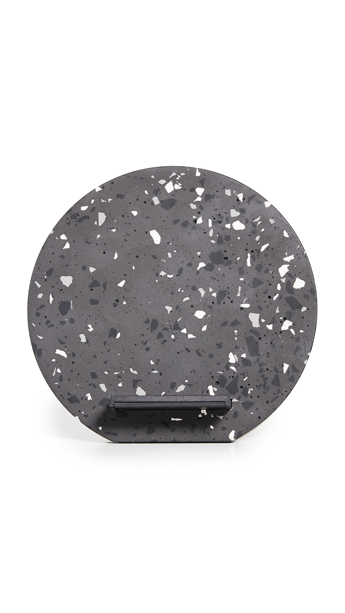 Native Union Wireless Charging Dock - Fast Qi-Certified Charger for iPhone, Samsung, AirPods | Sleek Grey Design | Perfect for Home, Office & Travel