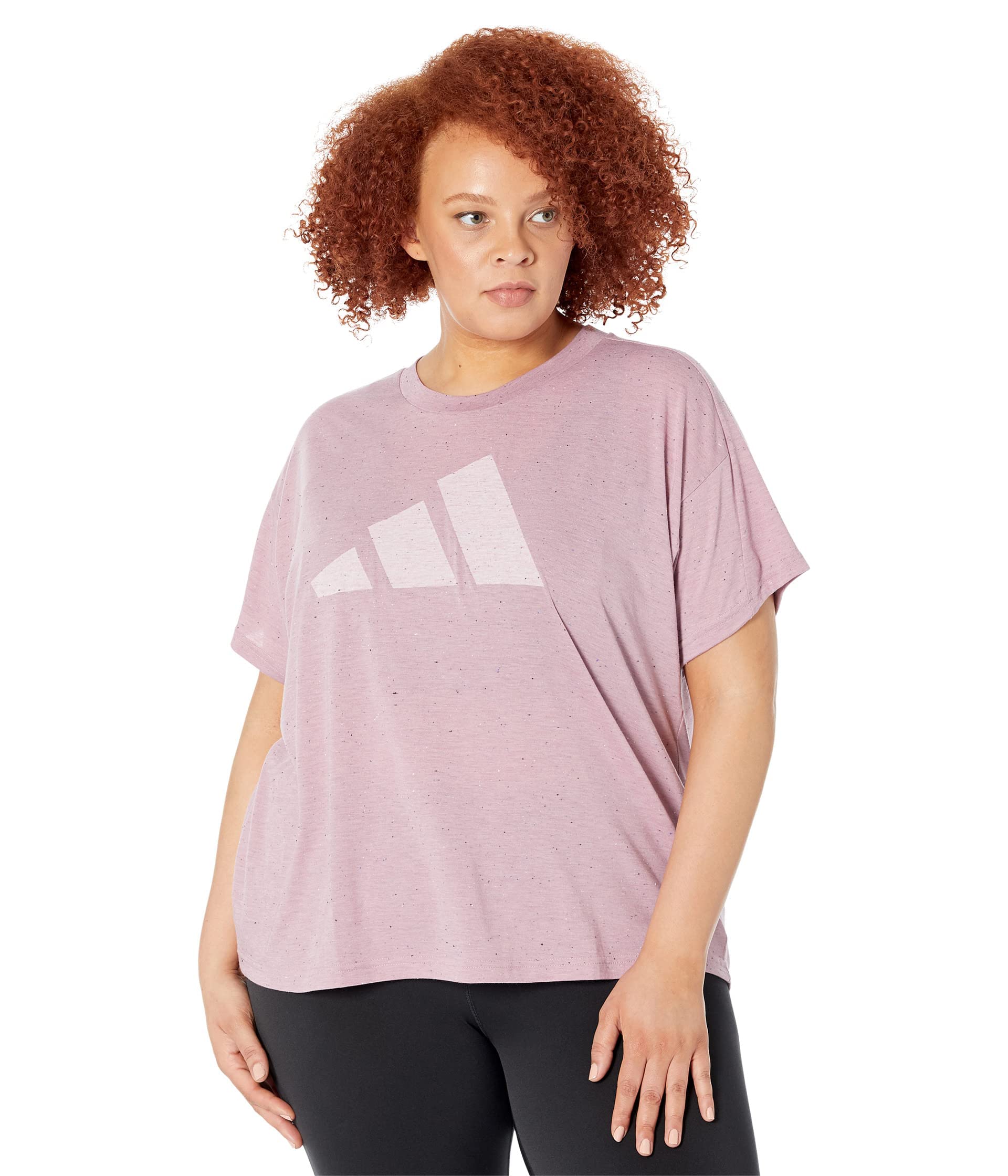 Adidas Women's Winners 3.0 Short Sleeve T-Shirt - Athletic Casual Top for Running, Gym & Everyday Wear
