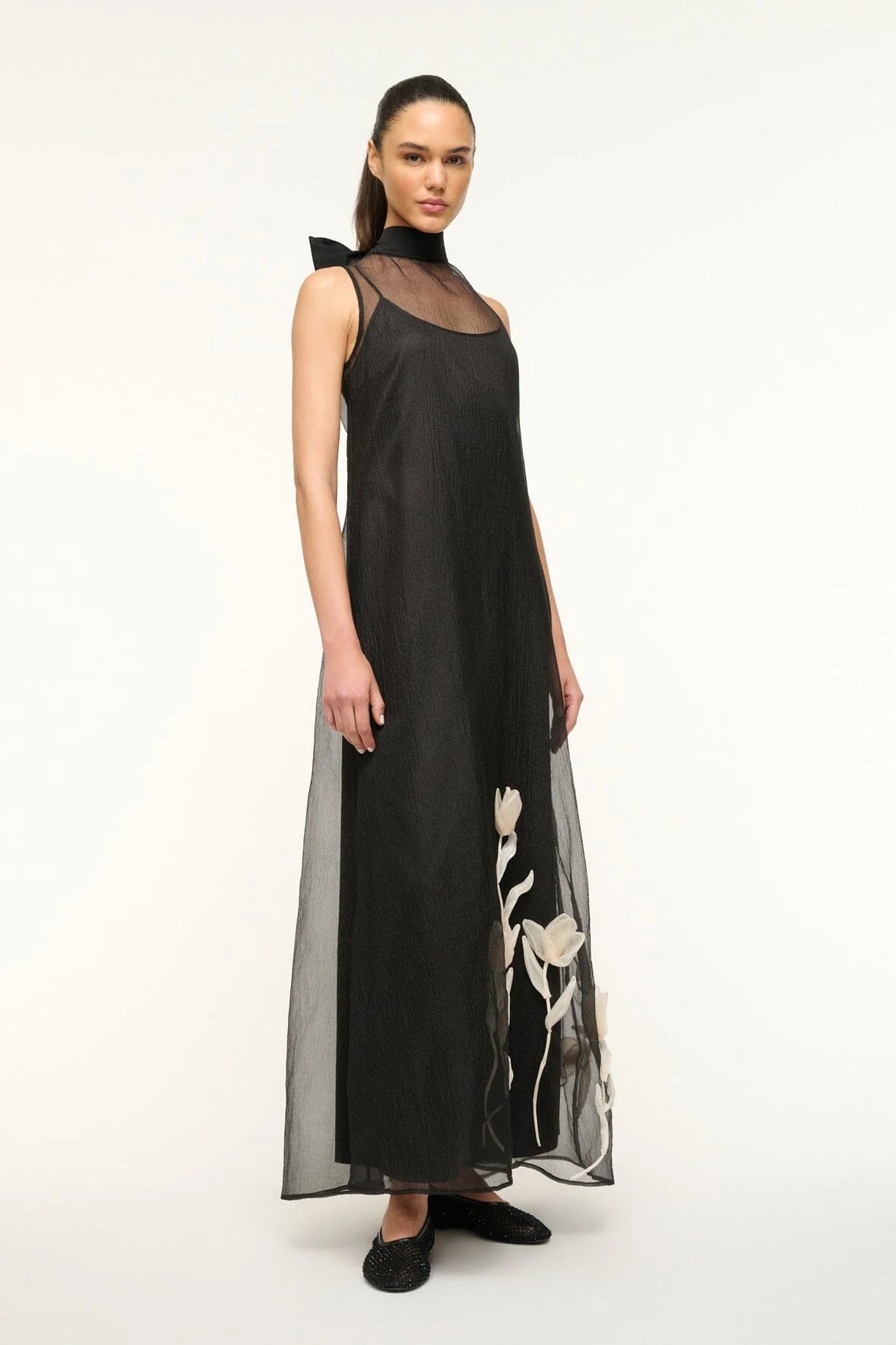 Albee Black Dress for Women - Elegant & Comfortable Casual Wear for Office, Party & Daily Outfits