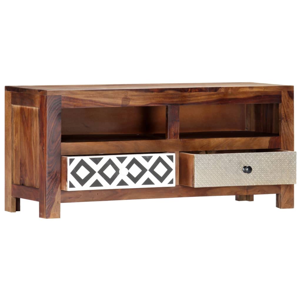 Modern Traditional TV Stand & Media Console - 35.4