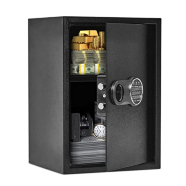 GARVEE 19.6x13.7 Inch Digital Keypad Steel Safe Box - Fireproof & Waterproof Security Safe for Home, Office, Jewelry, Cash & Documents - Heavy Duty Electronic Lock Safe for Secure Storage & Protection