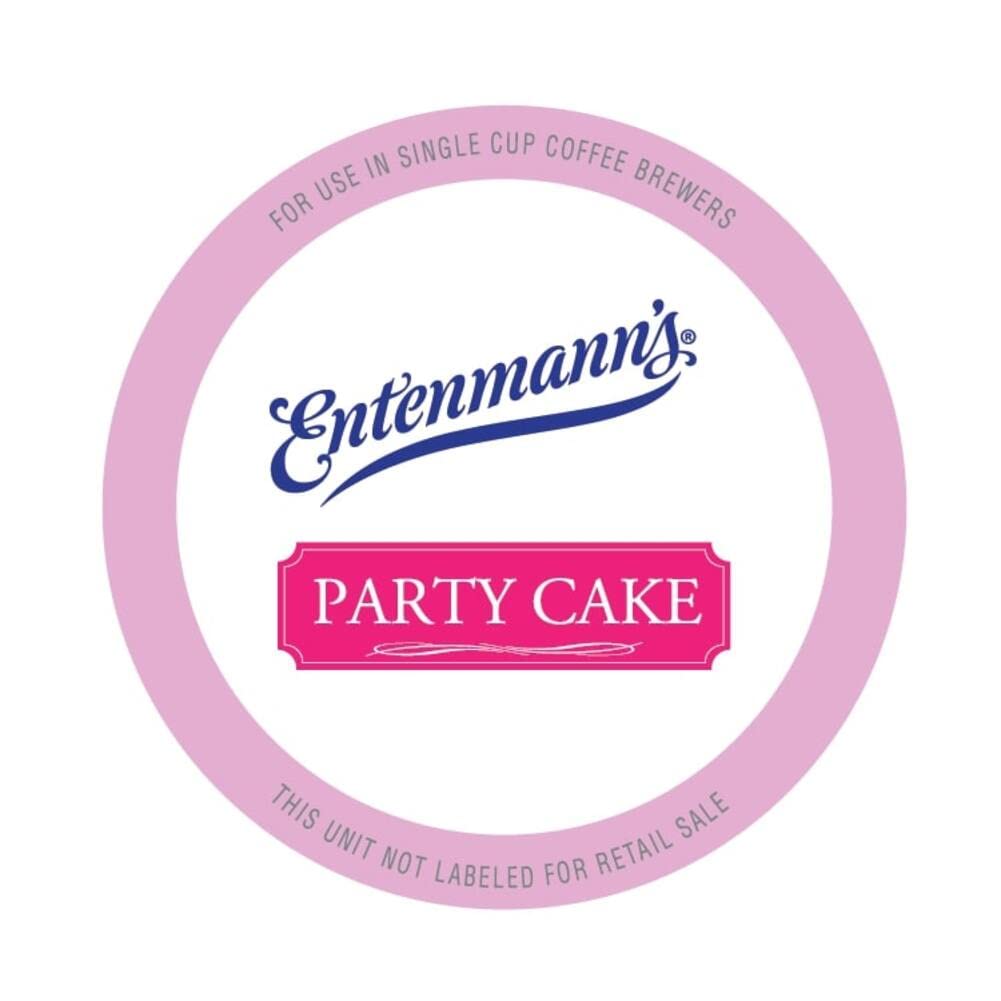 Entenmann's Party Cake Coffee Single Serve Cups - 80 Count | Delicious Coffee Pods for Keurig Brewers | Perfect for Office, Home & Entertaining