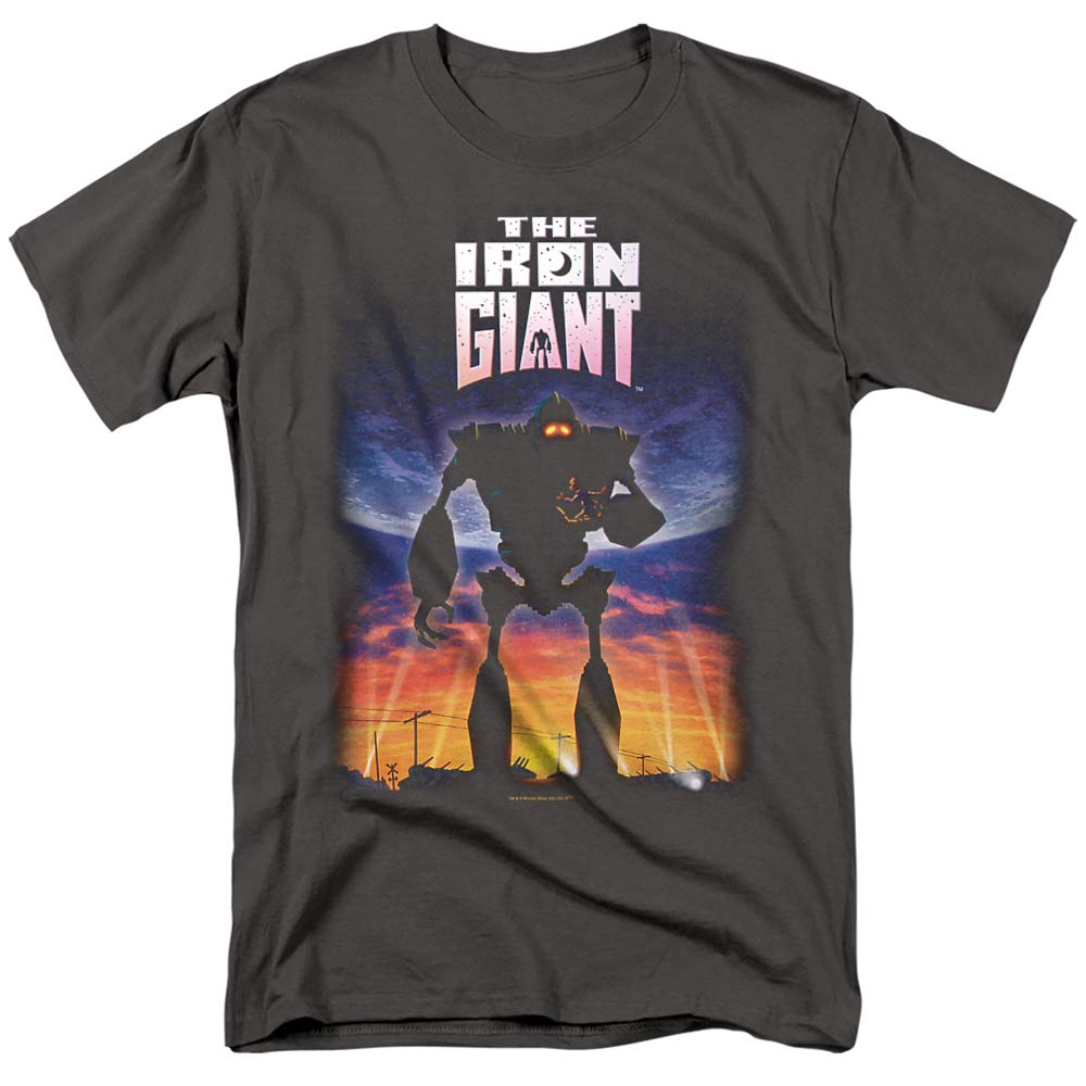 The Iron Giant Graphic T-Shirt - Classic Pop Culture Movie Poster Tee for Men & Women - Perfect for Casual Wear, Cosplay, and Fan Gifts