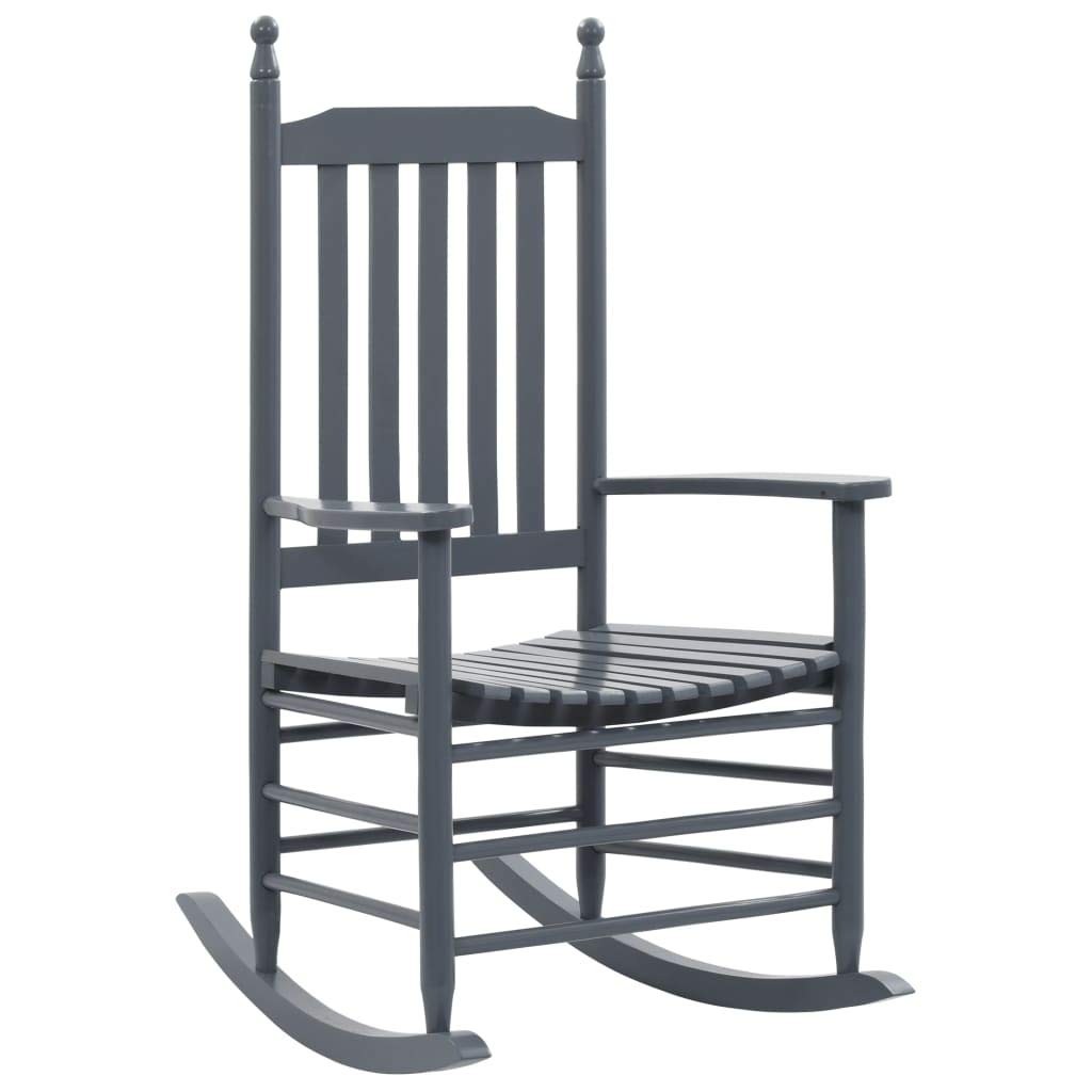 Beyamis All-Weather Outdoor Rocking Chair - Patio Rocker Chair for Balcony, Backyard, Deck & Porch - 23.8