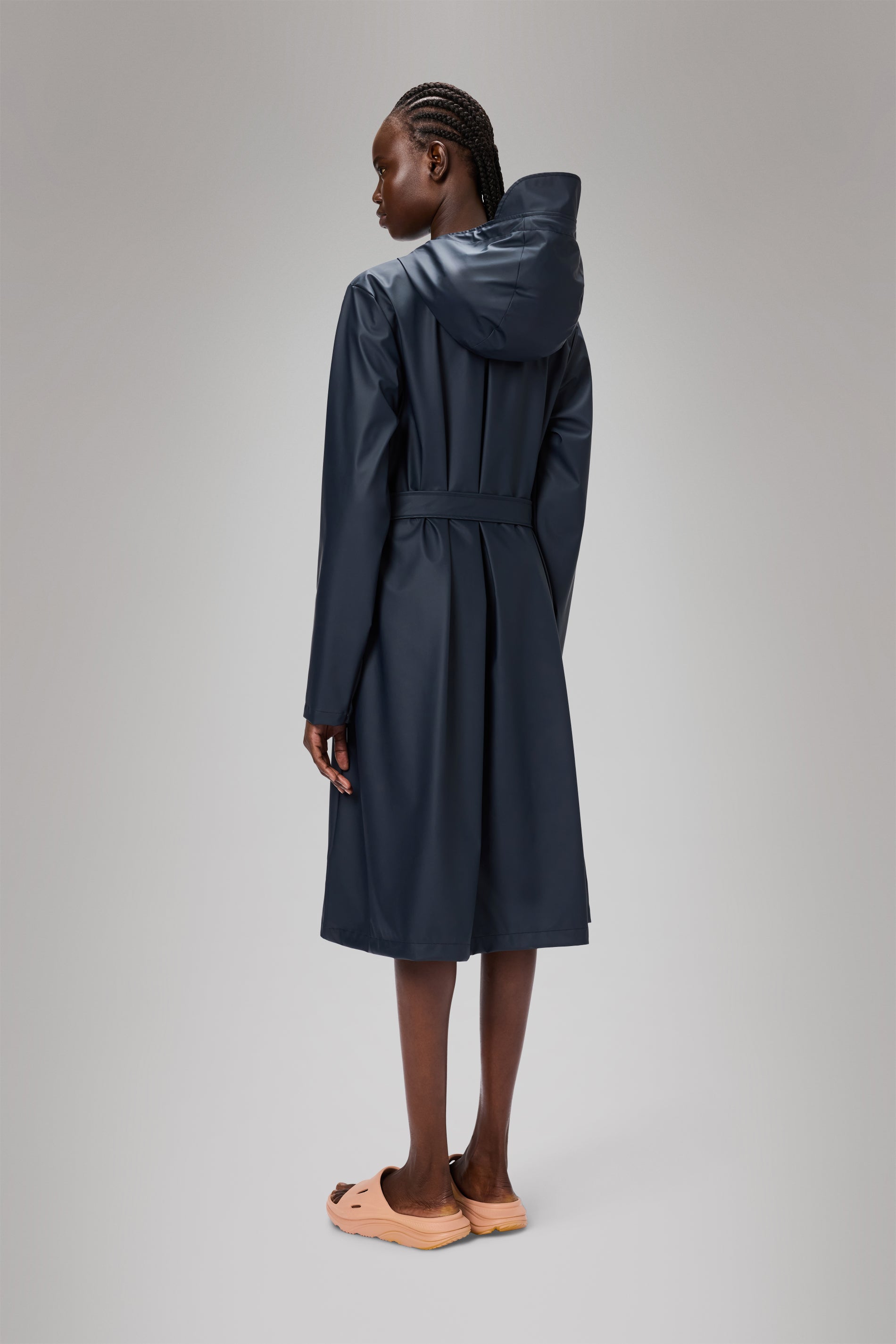 Elegant A-Line Long Women's Jacket - Stylish Outerwear for Fall & Winter | Perfect for Office, Dating & Casual Wear