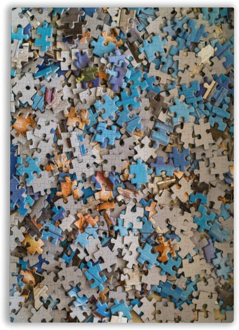 1000-Piece Impossible Funny Jigsaw Puzzle for Adults & Teens - Challenging Brain Game for Stress Relief, Family Bonding & Educational Training | Perfect for Home Decor, Party Games & Cognitive Development