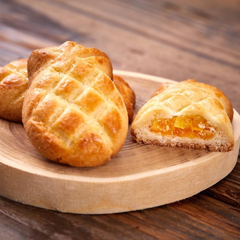 Okashi Goten Okinawa Crispy Pineapple Pie Cakes - 10 Pack | Authentic Japanese Snacks | Perfect for Gifts, Tea Time & Dessert Lovers