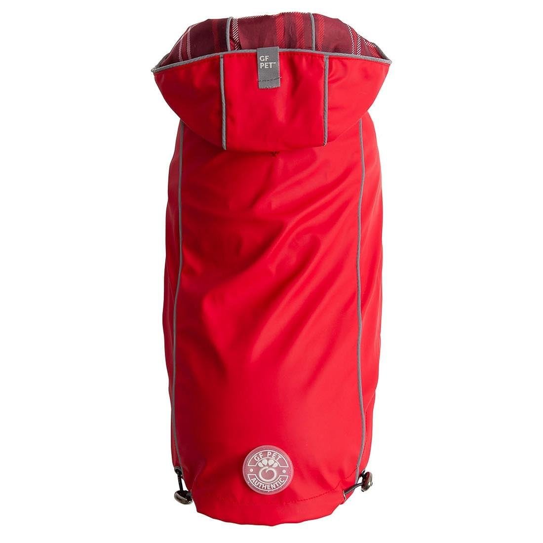 Reversible Waterproof Raincoat for Men & Women - XXX-Large Size in Red | All-Weather Protection for Hiking, Camping & Outdoor Activities