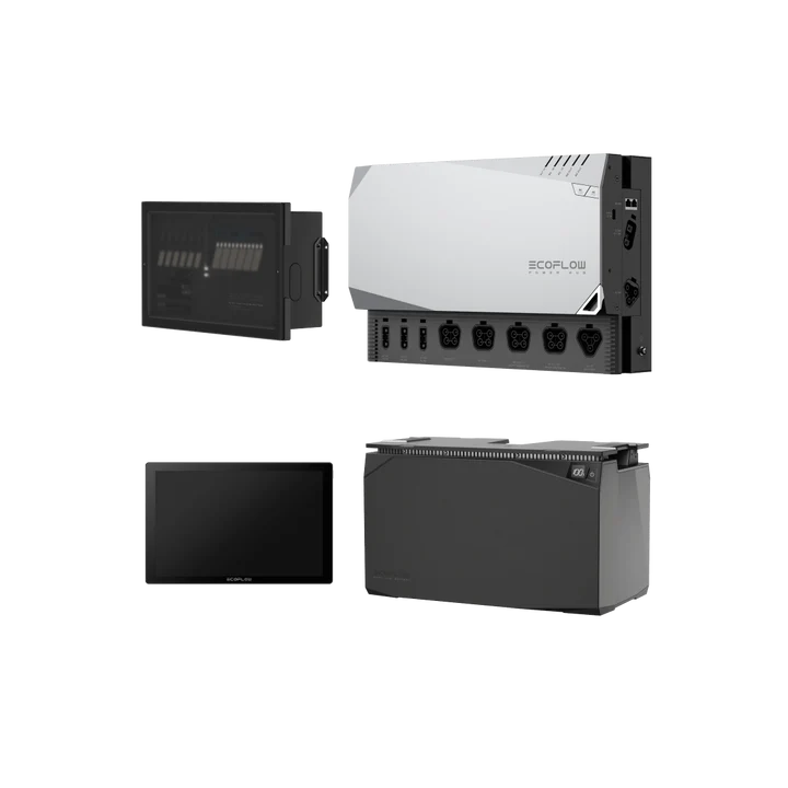 EcoFlow 5kVA 48V Solar Power Kit - Off-Grid Home Backup Battery System for Emergency Power & RV Camping
