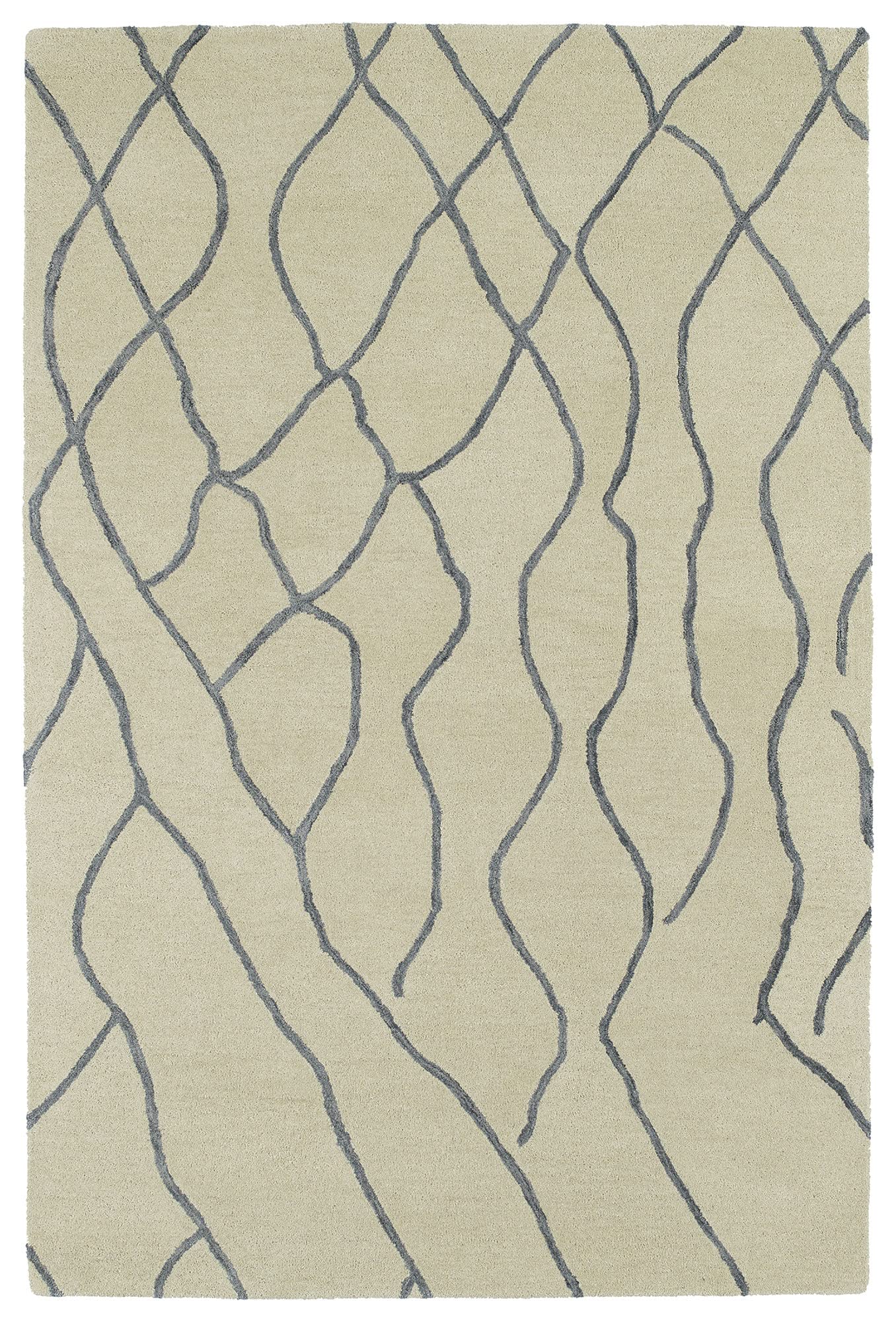 Kaleen Rugs Casablanca Ivory Runner Rug 2'6