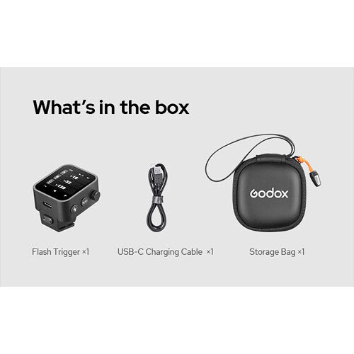 Godox X3 S TTL Wireless Flash Trigger for Sony Cameras - Touchscreen Control, Compatible with Sony DSLR & Mirrorless - Perfect for Studio, Portrait & Event Photography