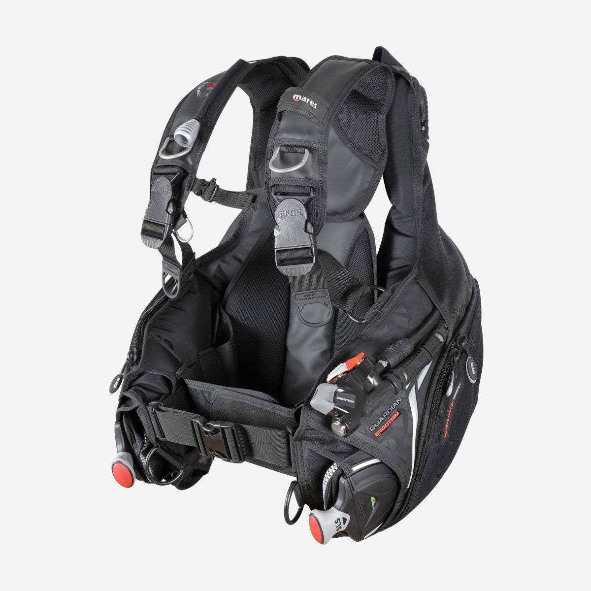 Guardian Ergotrim Scuba Diving BCD with Airtrim 2.0 System - Easy Inflation & Deflation for All Diving Positions | Optional Color Kit Available | Perfect for Recreational Diving, Underwater Photography & Professional Dive Training