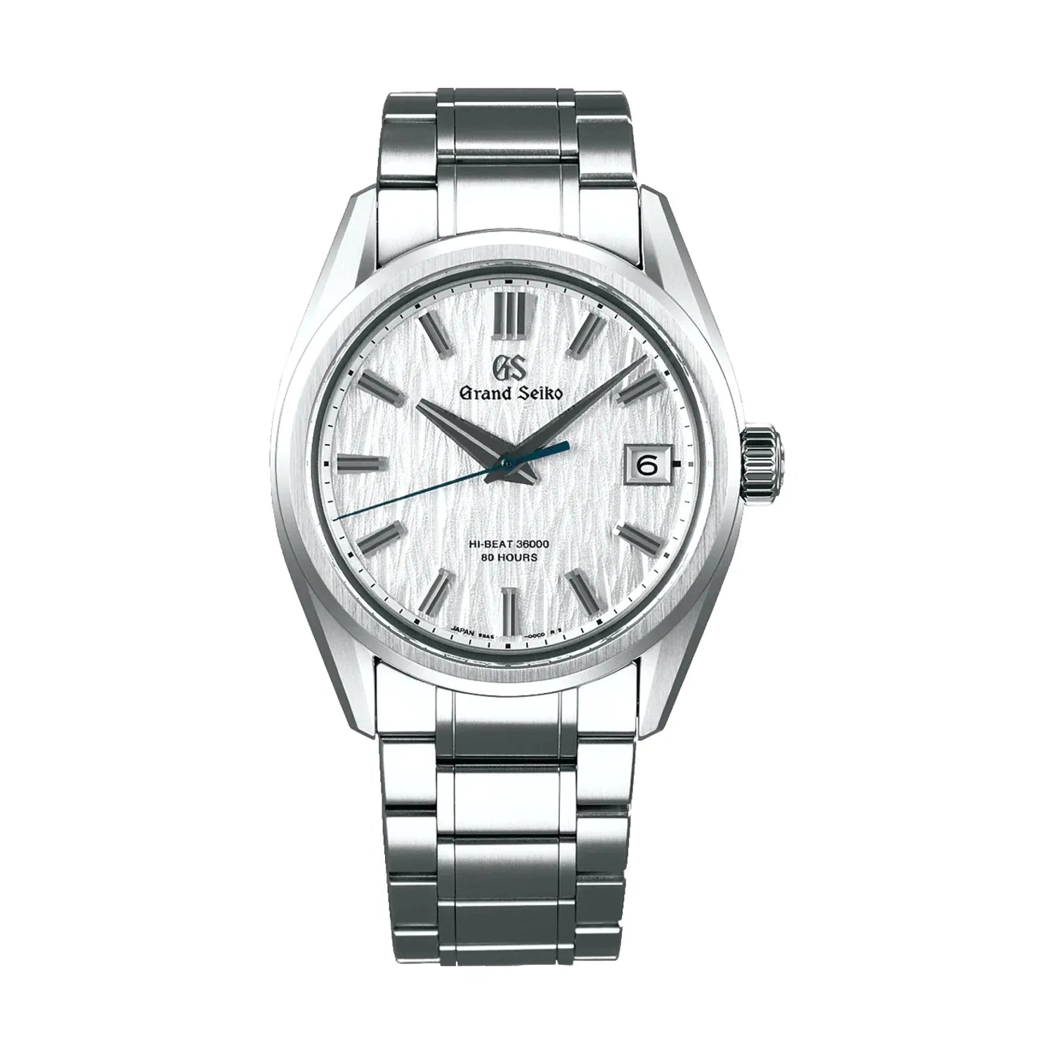 Grand Seiko SLGH005 White Birch Evolution 9 Hi-Beat 36000 40mm Men's Luxury Watch - White Dial on Stainless Steel Bracelet - Perfect for Business, Formal Events & Watch Collectors