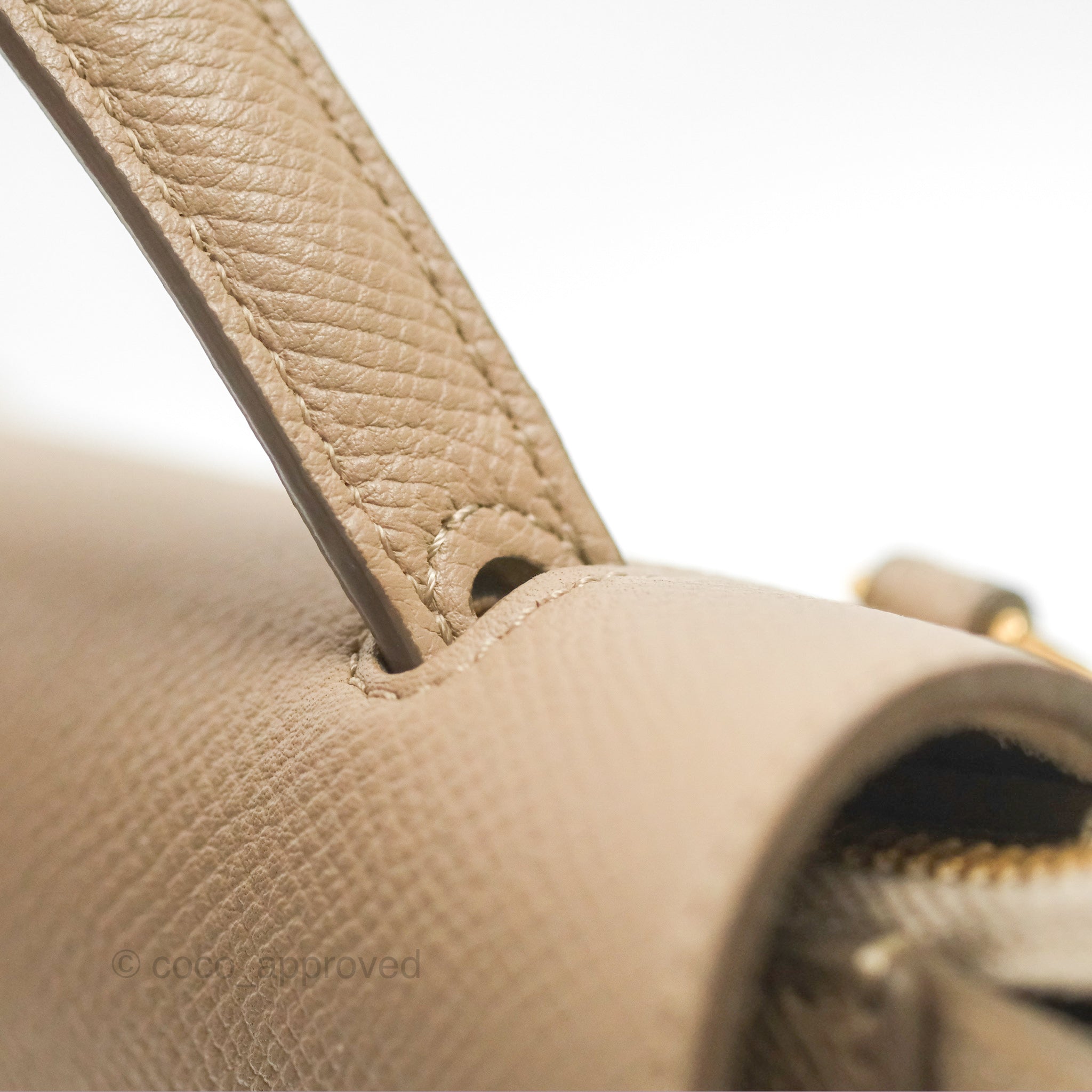 Celine Nano Belt Bag in Light Taupe Grained Calfskin with Gold Hardware - Perfect for Everyday Use, Work & Travel