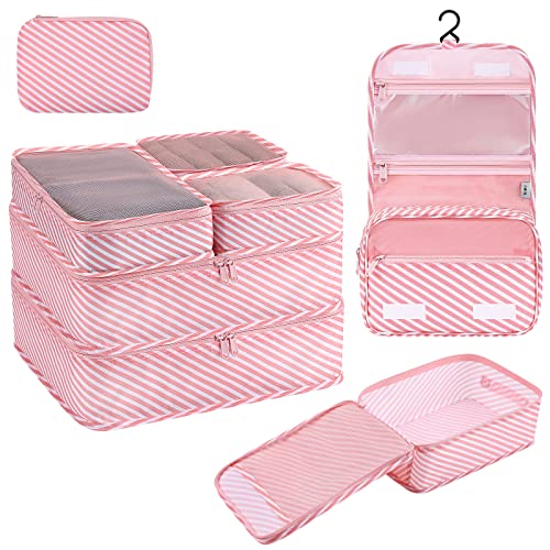 Pink and white