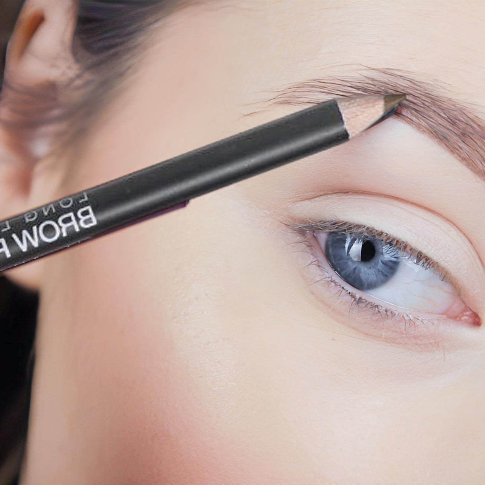 Waterproof & Smudge Proof Eyebrow Pencil with Brush - Long Lasting Eyebrow Definer for Women, Natural Look for Daily Makeup & Special Occasions