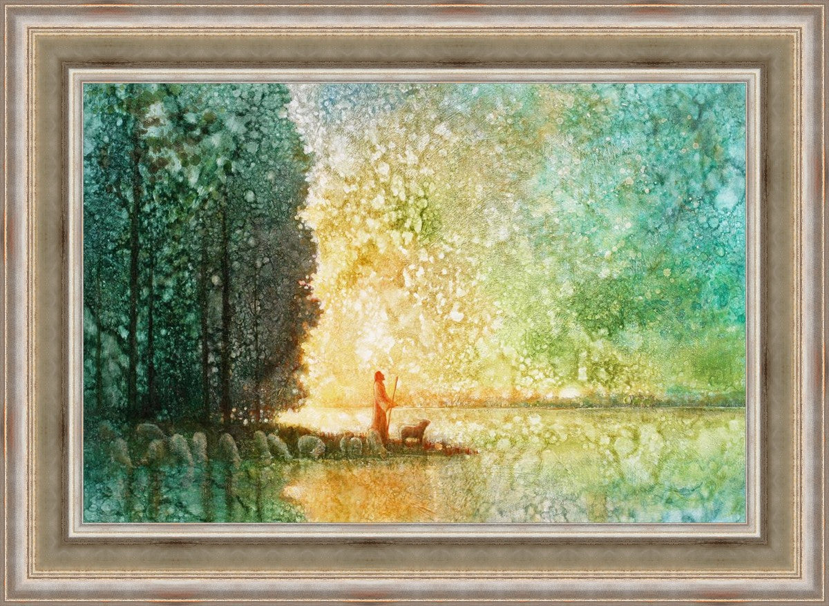 Beside Quiet Waters - Premium Home Decor for Relaxing Spaces | Perfect for Living Rooms, Bedrooms & Meditation Areas