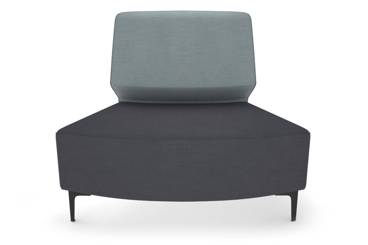 Mondo Round Small Back Lounge Chair - Modern Accent Seating for Living Room, Bedroom, or Office - Perfect for Relaxing and Reading
