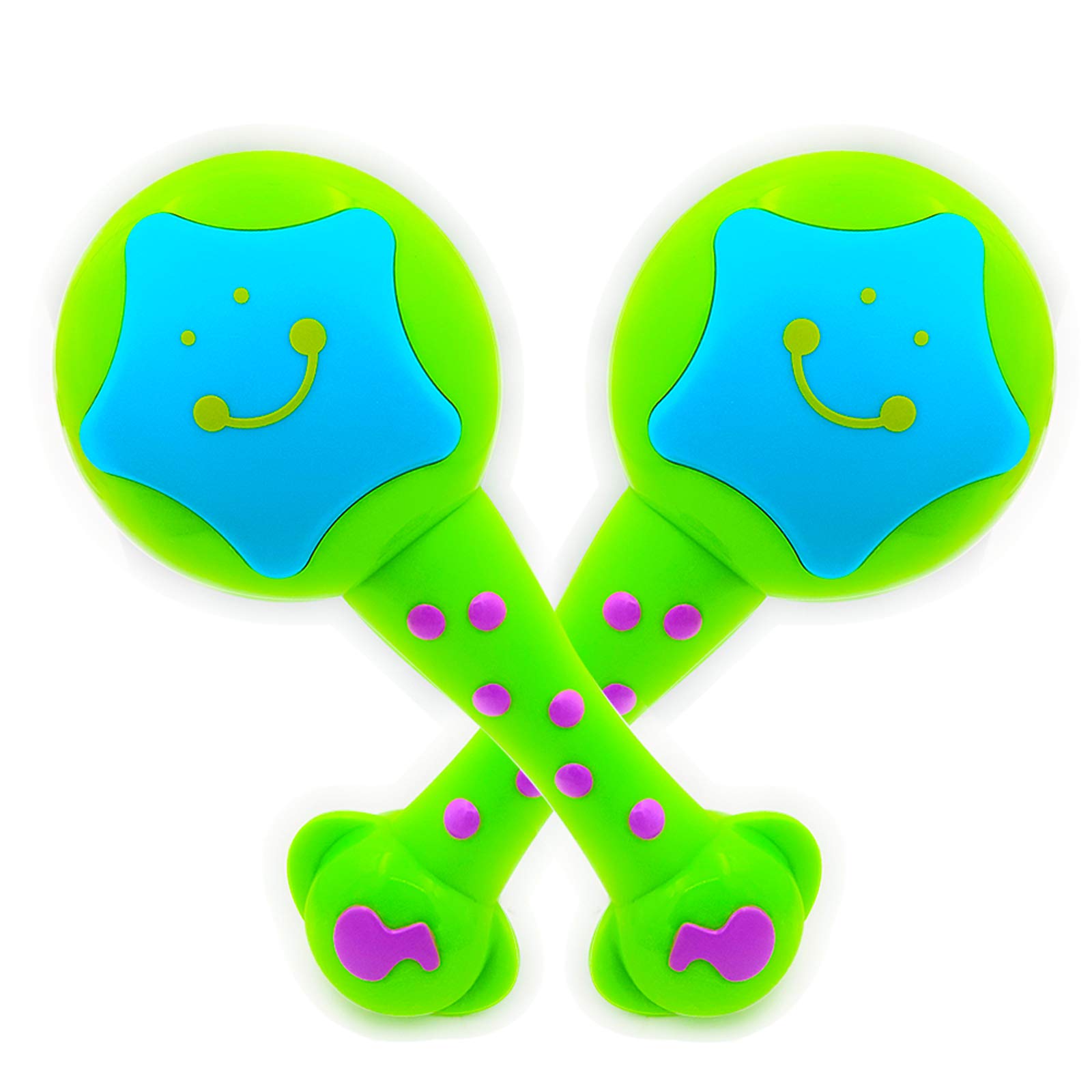 ISEE Baby Musical Maracas - Toddler Learning Toy for 2 Year Olds | First Instrument for Playtime & Early Development