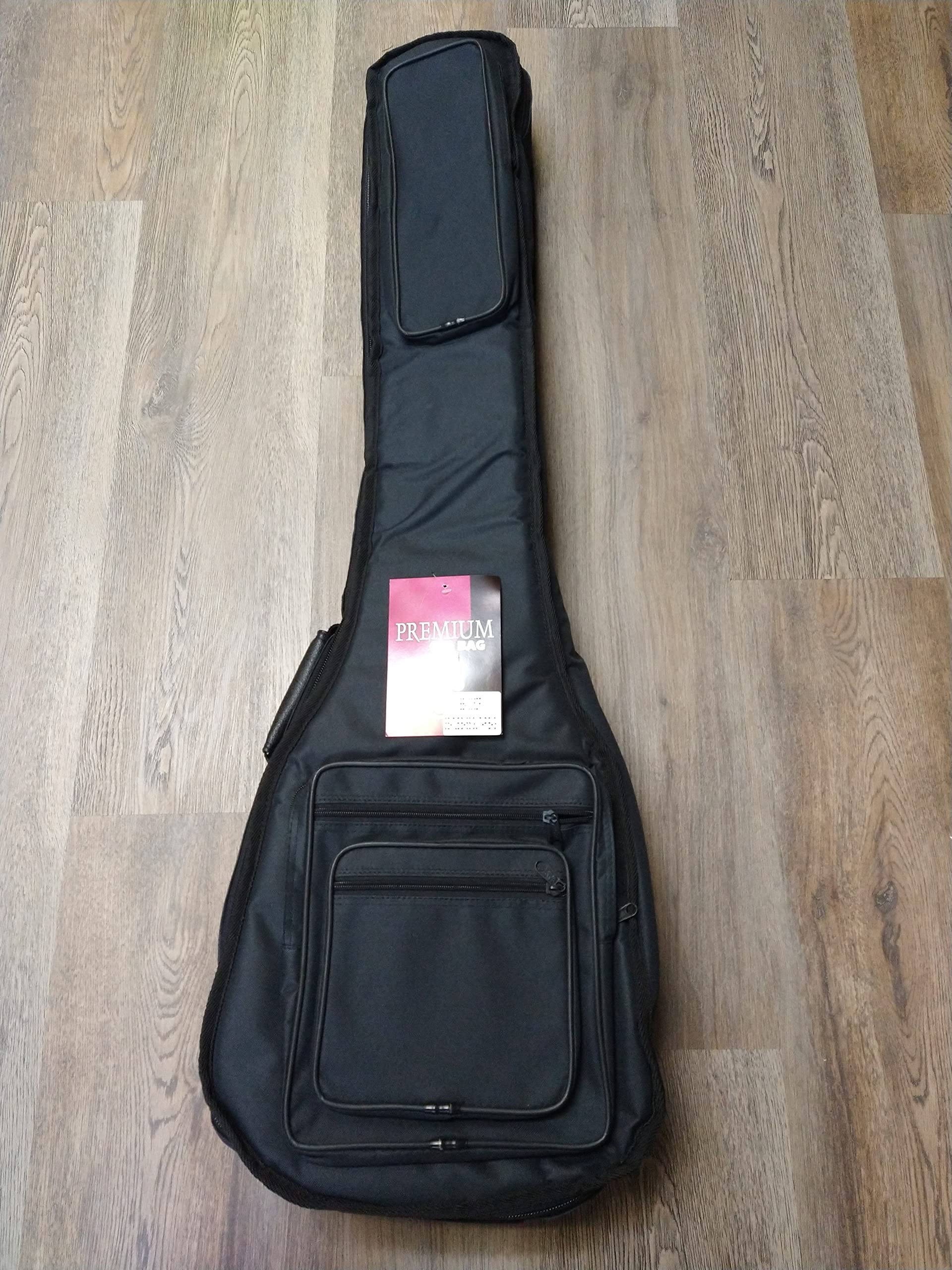 Beatle Bass Guitar Case BB-130 - Premium Protective Gig Bag for Electric Bass - Perfect for Travel, Gigging & Storage