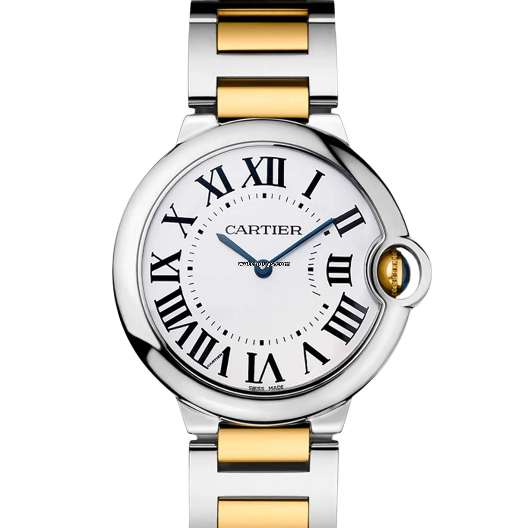 Cartier Ballon Bleu W69008Z3 Two-Tone Stainless Steel & Gold Watch - Luxury Dress Watch for Men & Women | Perfect for Business, Formal Events & Gifts
