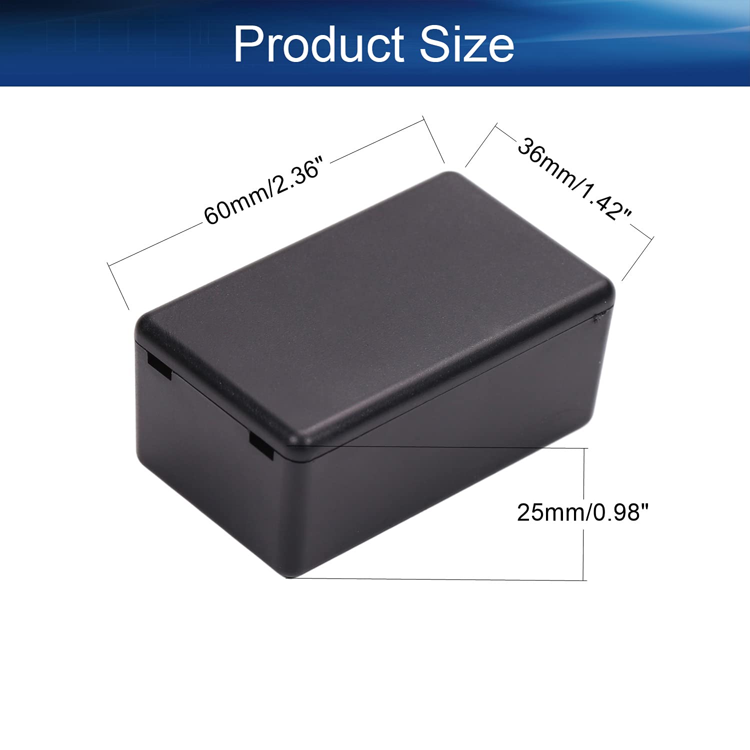 ABS Plastic Dustproof Junction Box - 2.36