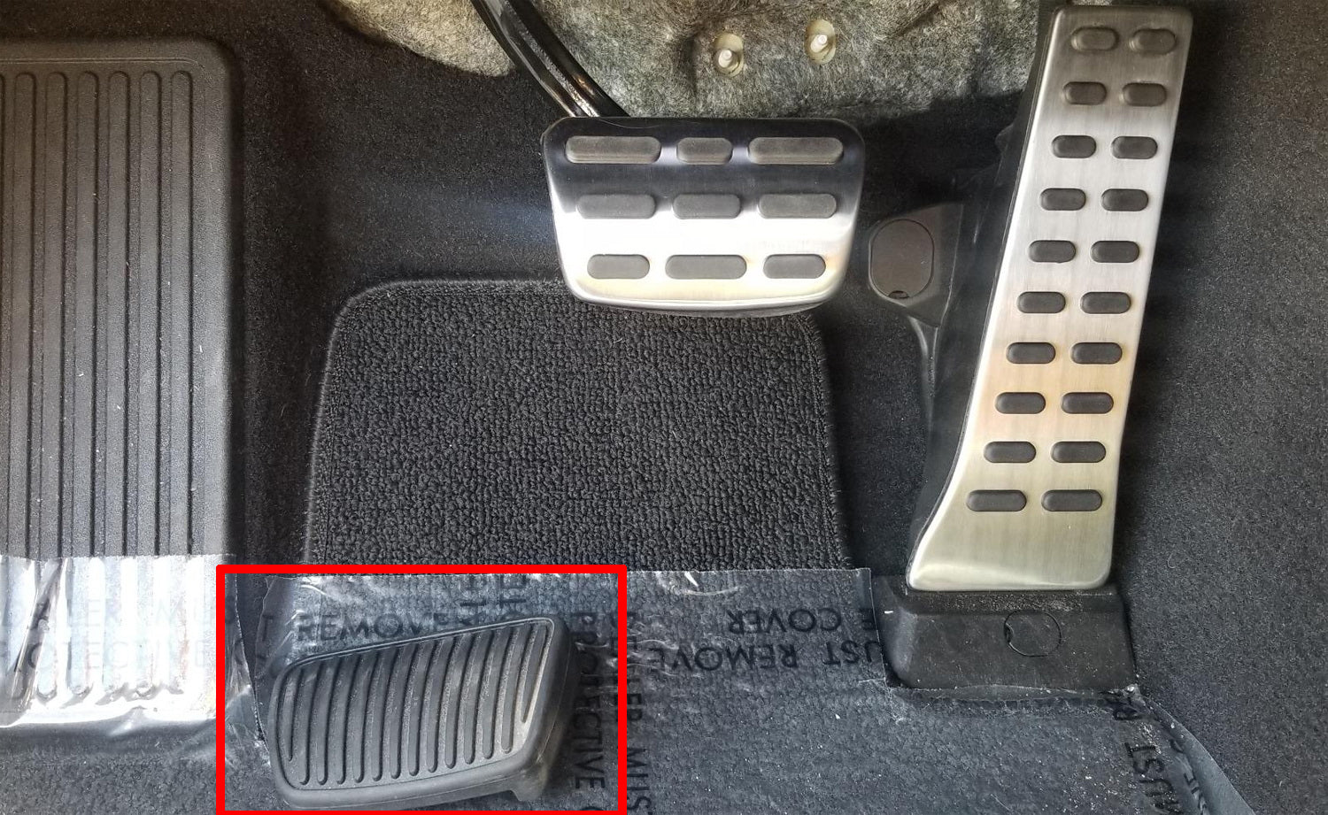 2-Piece Silver Aluminum Racing Pedal Covers for Kia K7 Stinger K5 Optima - Enhance Driving Performance & Interior Style - Perfect for Track Racing & Car Enthusiasts