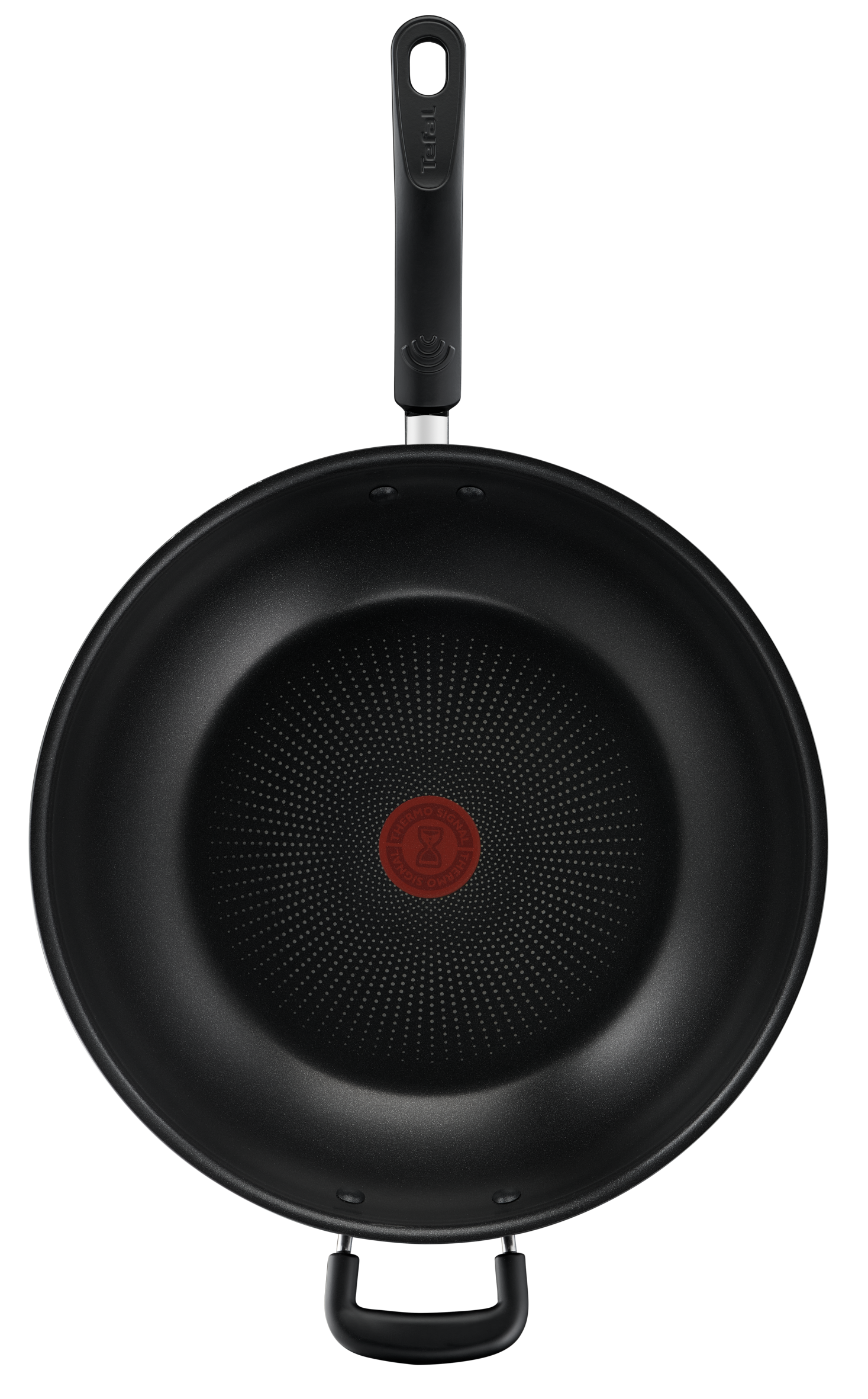 Tefal 32cm Hard Anodized Non-Stick Wok with Lid - Professional-Grade Cookware for Stir-Frying, Sautéing & Deep Frying - Perfect for Asian Cuisine & Home Cooking