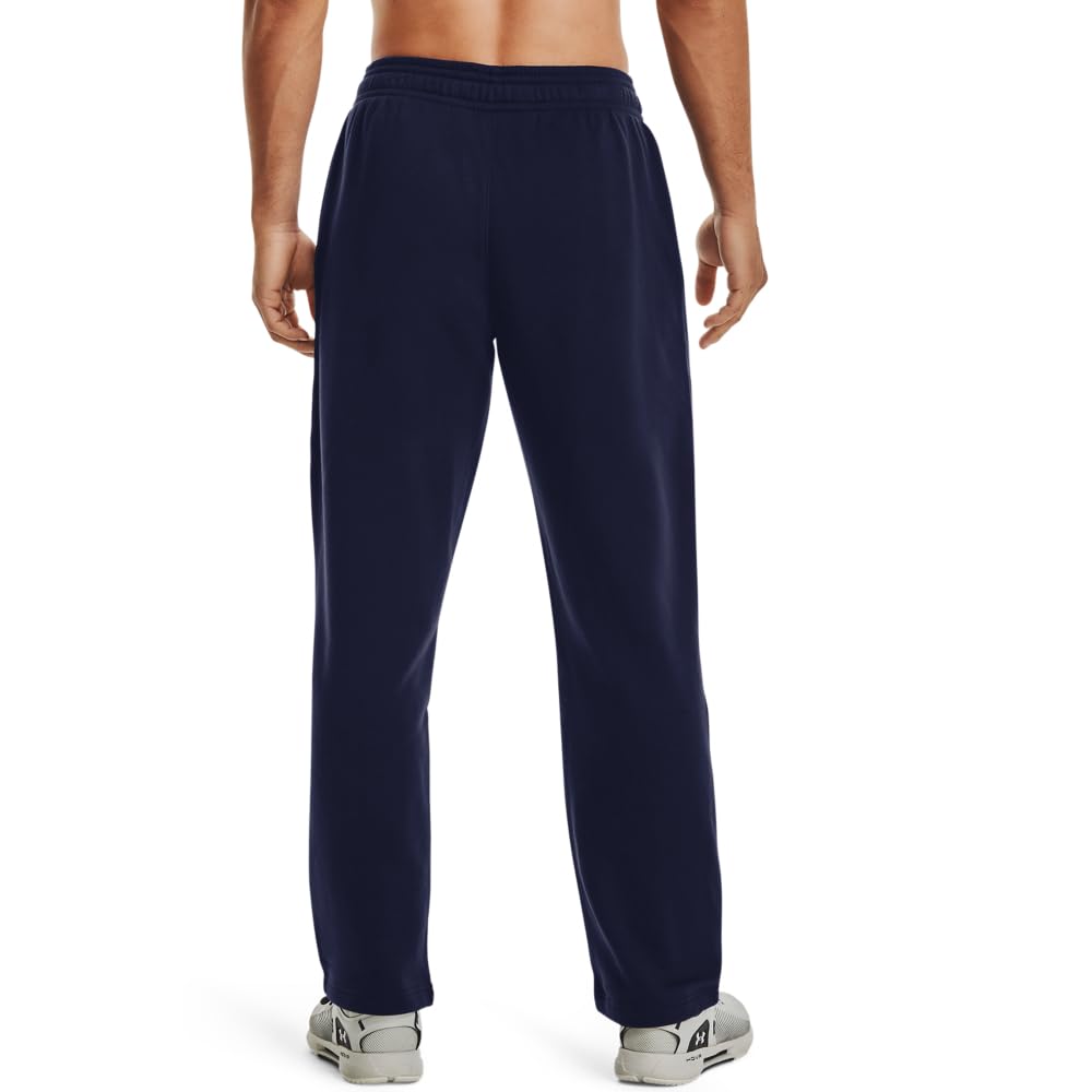 Under Armour Men's Hustle Fleece Pants - Soft Athletic Joggers for Workout & Lounge | Comfortable Winter Running Sweatpants for Gym, Travel & Casual Wear